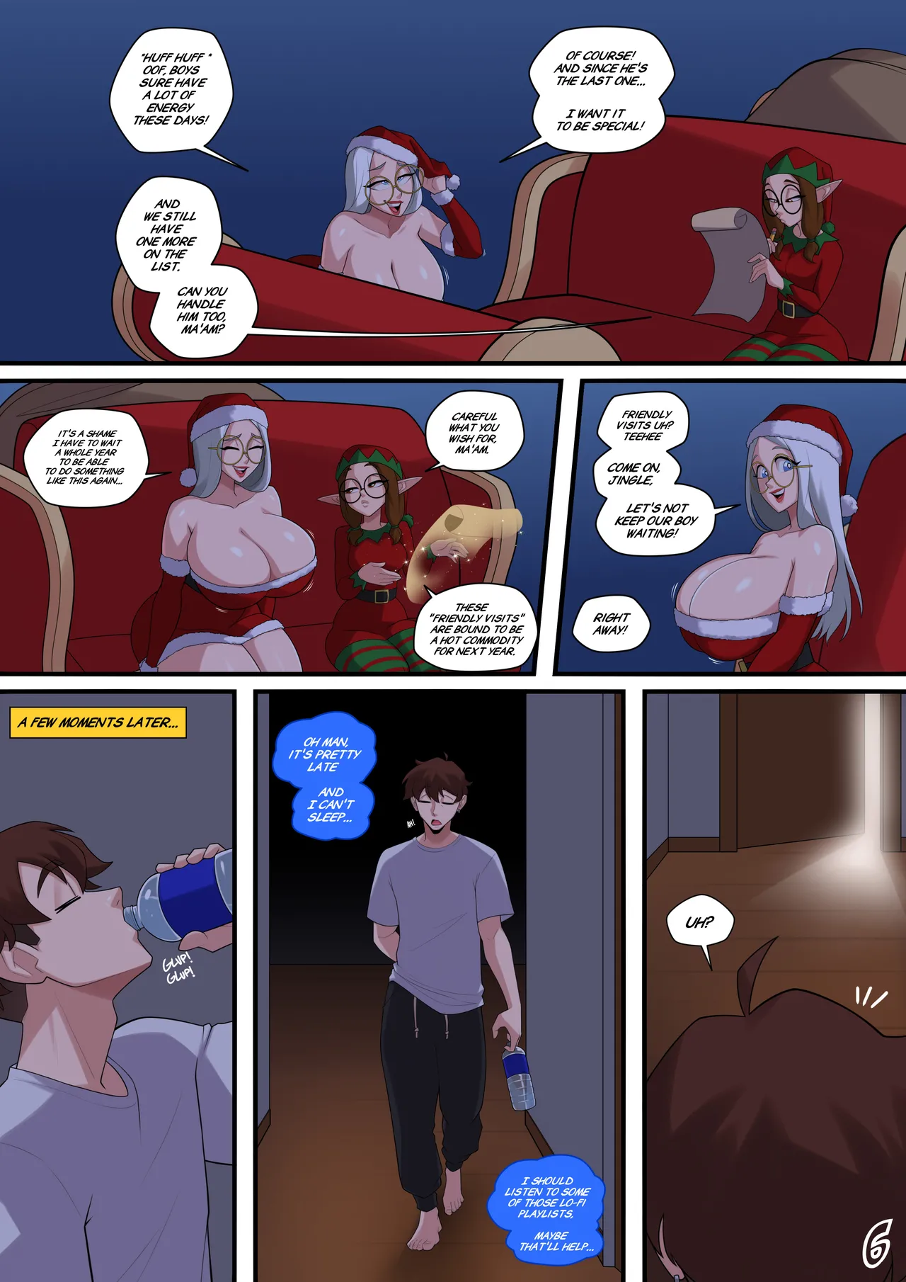 Mrs. Claus in: White Christmas! [Parvad] Chapter 1 – page 6