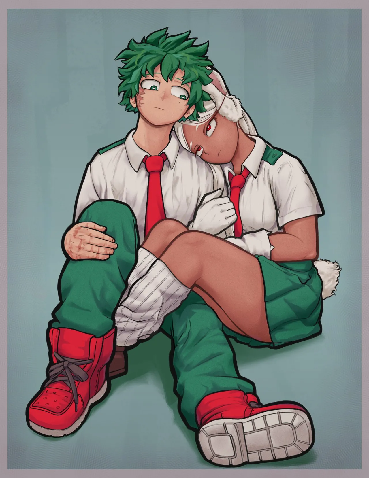 Mirko X Deku (My hero academia) [Ganli] Chapter 1 – page 2
