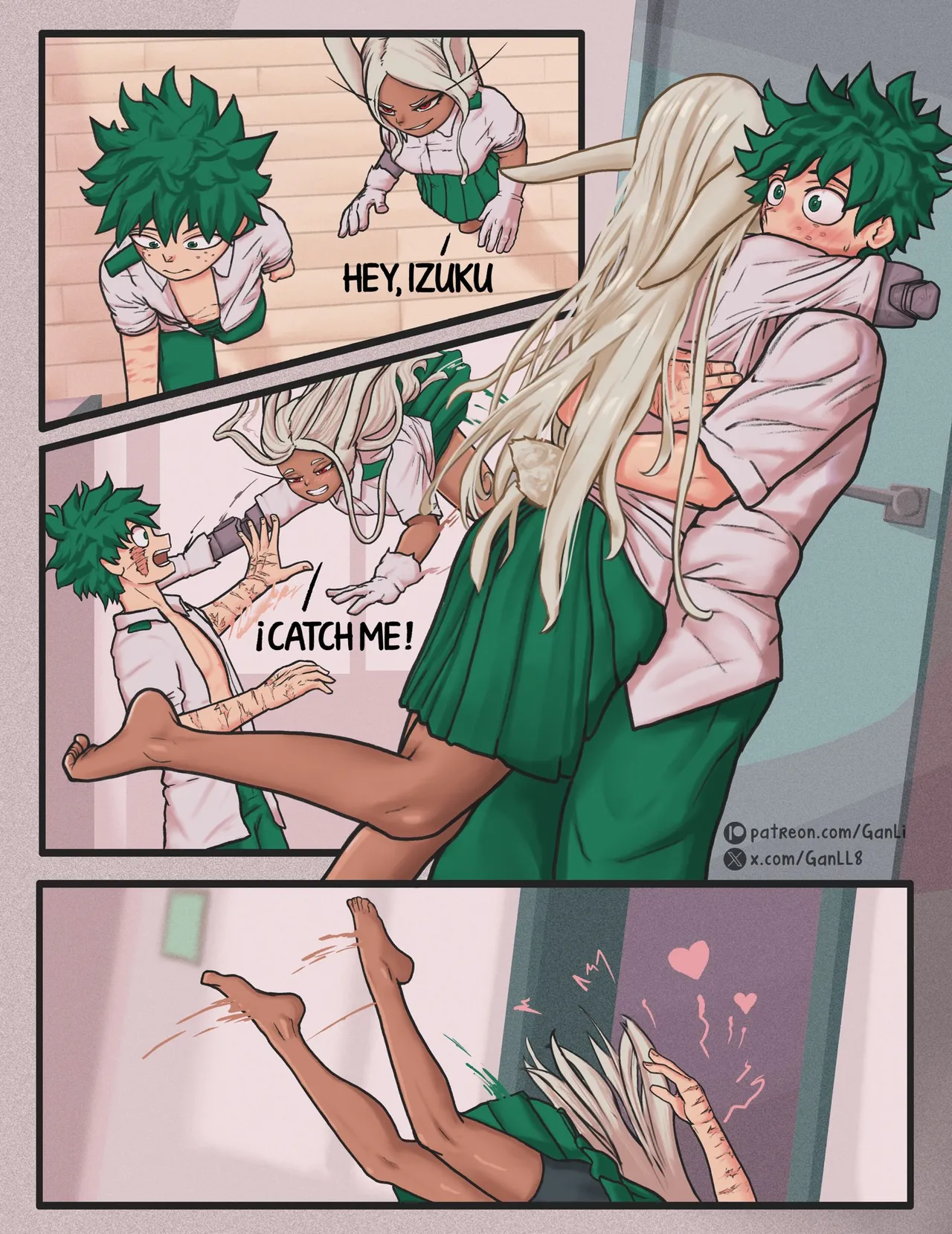 Mirko X Deku (My hero academia) [Ganli] Chapter 1 – page 7