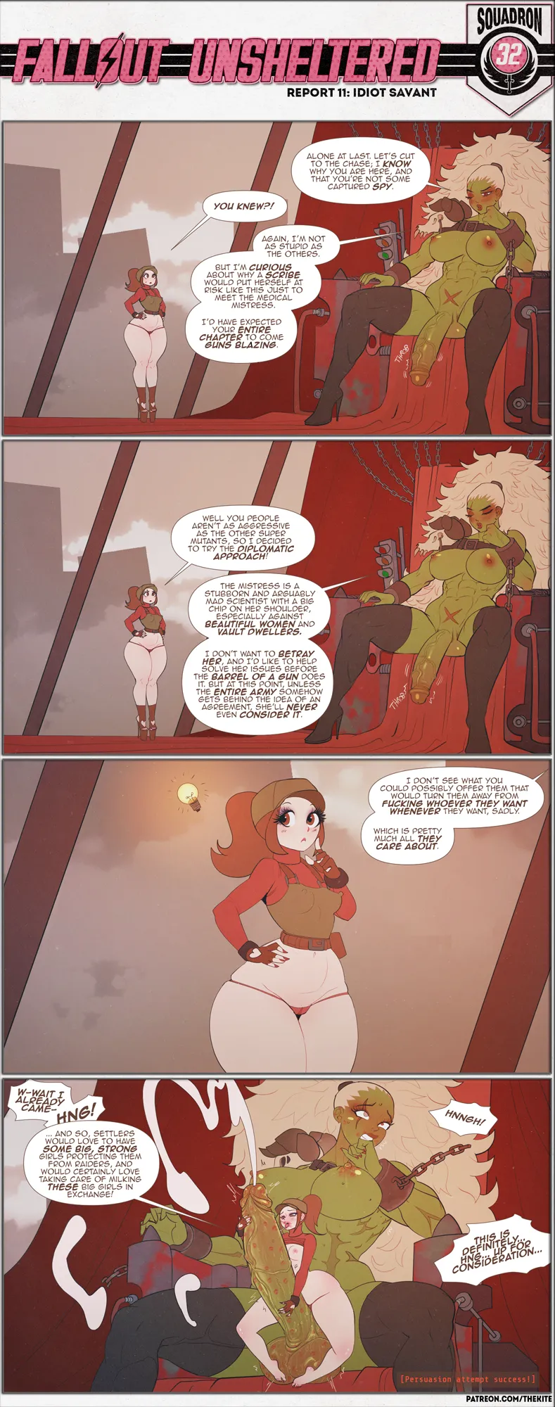 Fallout Unsheltered: Squadron 32 [The Kite] Chapter 1 – page 11