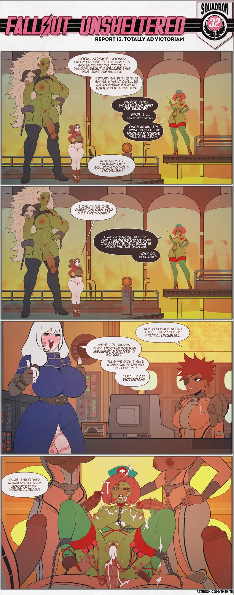 Fallout Unsheltered: Squadron 32 [The Kite] Chapter 1 – page 13