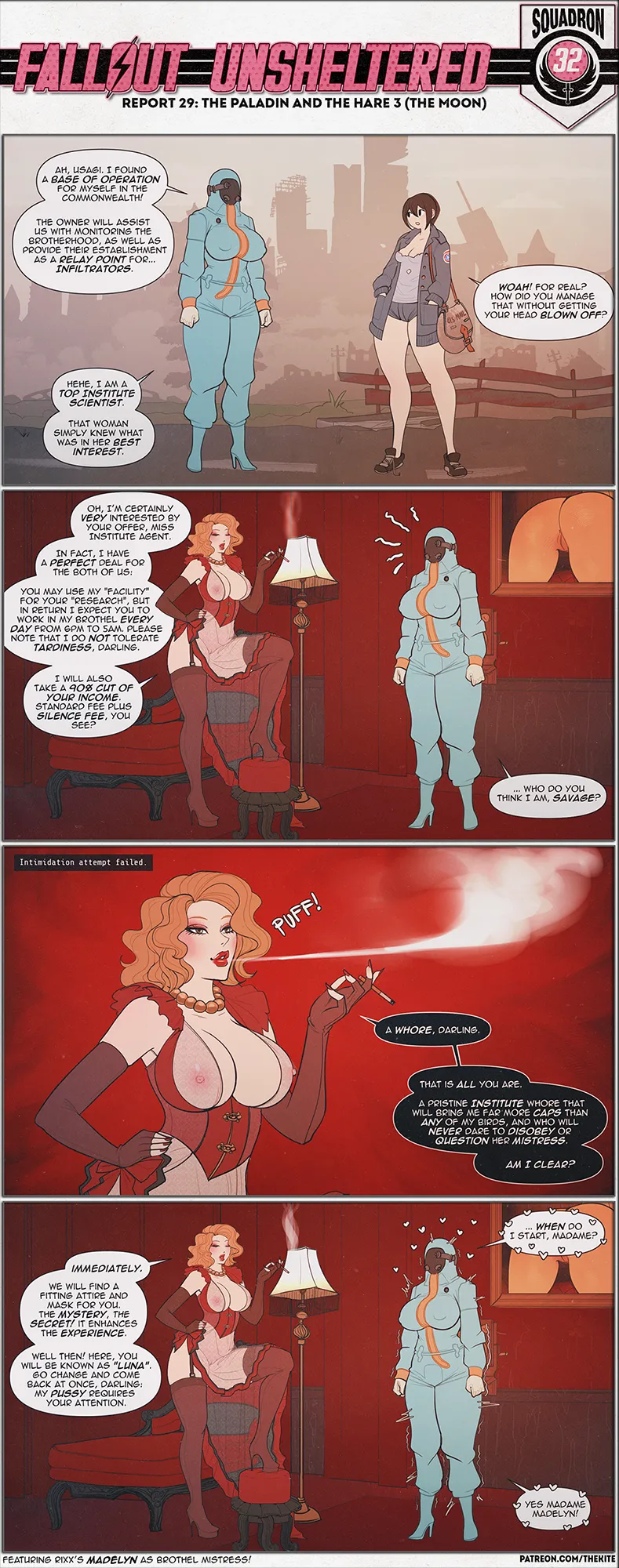 Fallout Unsheltered: Squadron 32 [The Kite] Chapter 1 – page 29