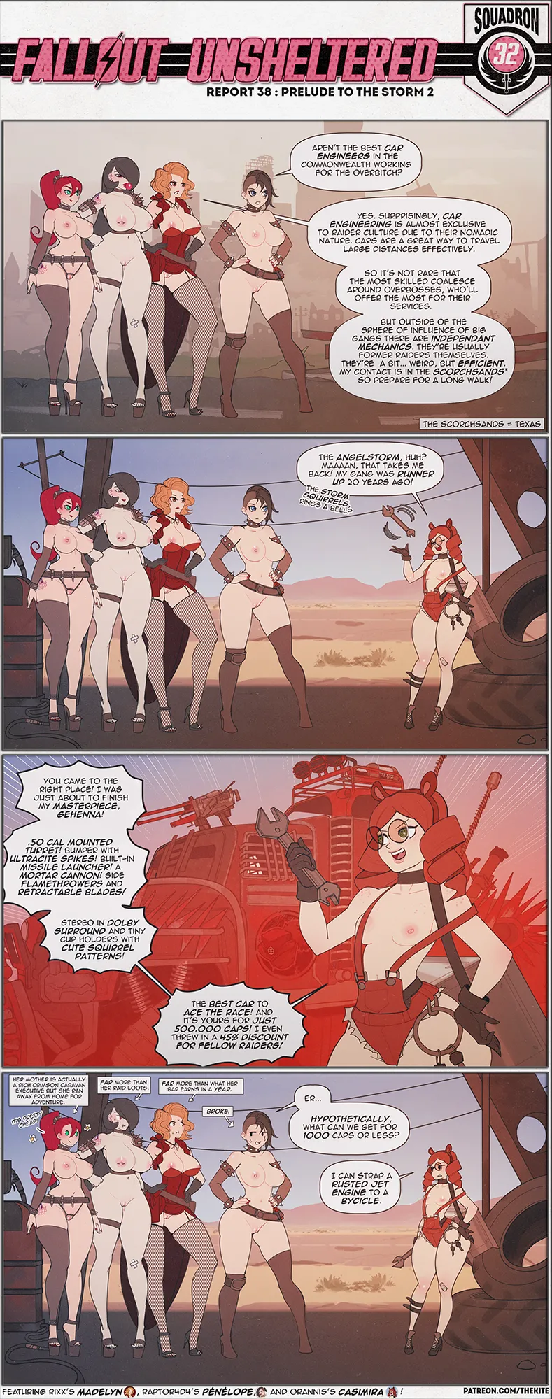 Fallout Unsheltered: Squadron 32 [The Kite] Chapter 1 – page 38