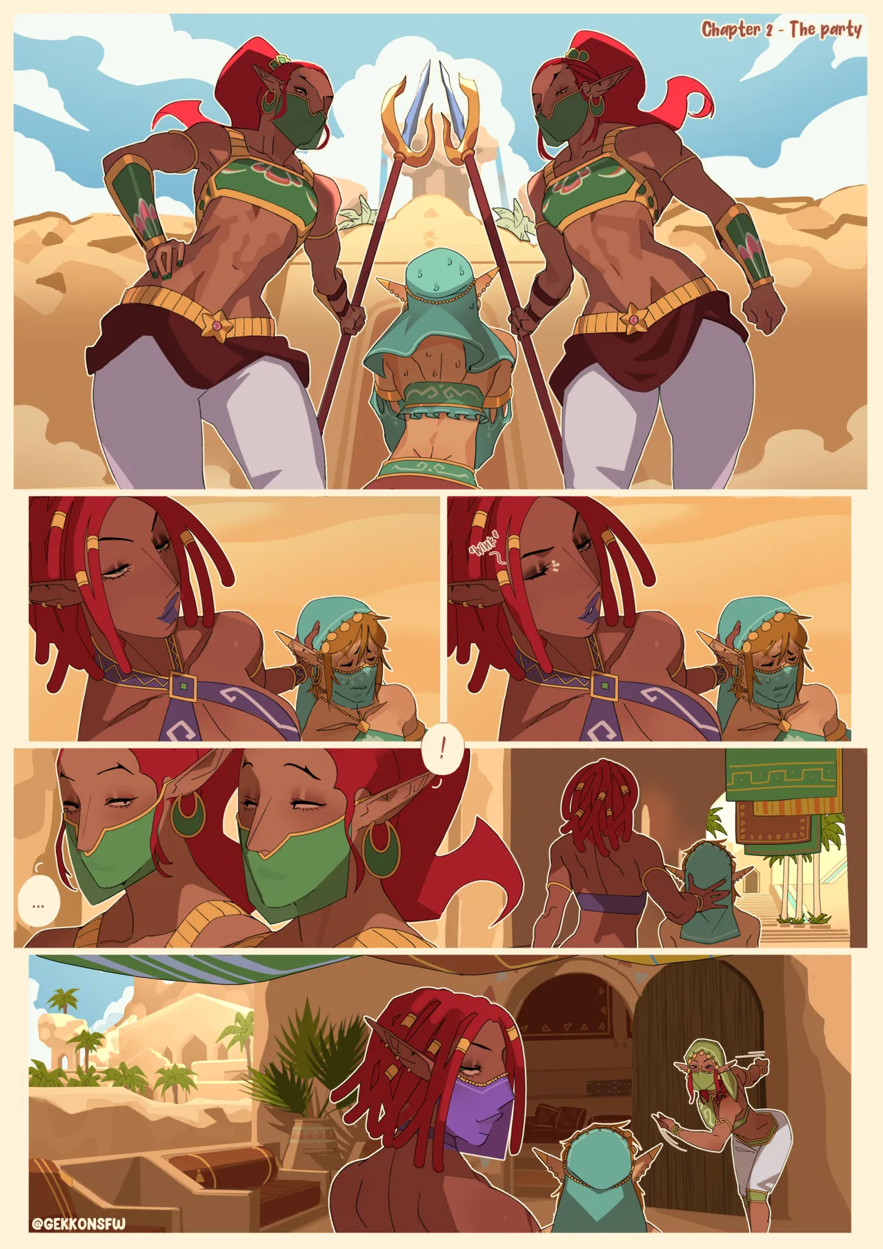 The Legend of Zelda - Forbidden Town -WIP- [GekkoNSFW] Chapter 1 – page 23