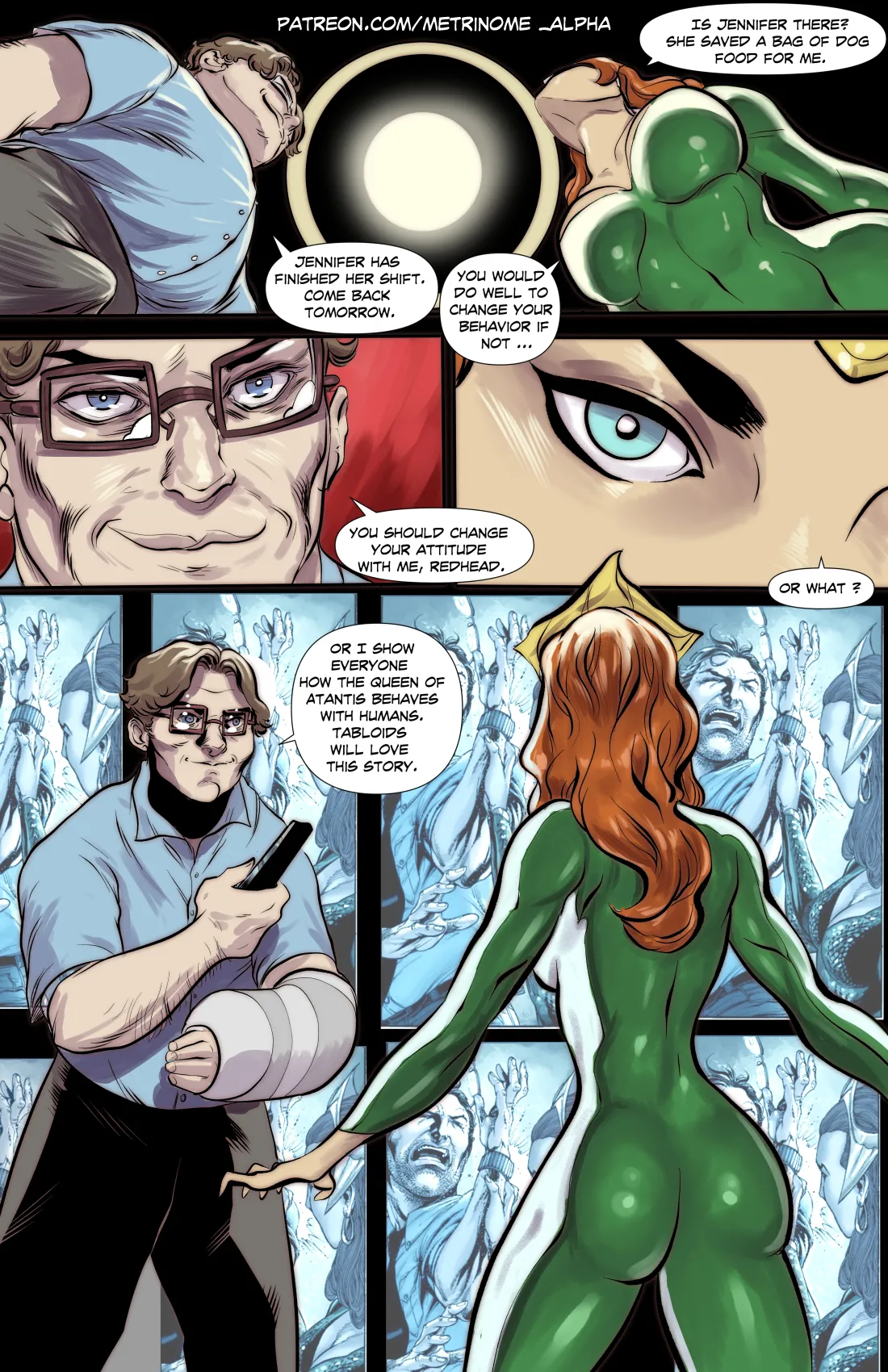 Mera Broken (Justice League) [Metrinome] Chapter 1 – page 3