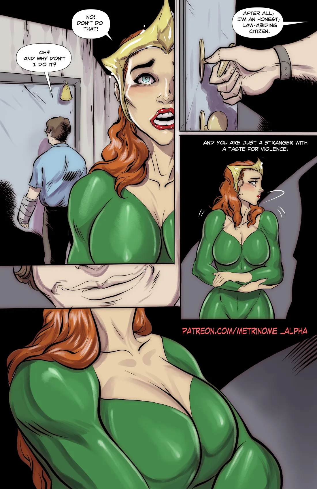 Mera Broken (Justice League) [Metrinome] Chapter 1 – page 4