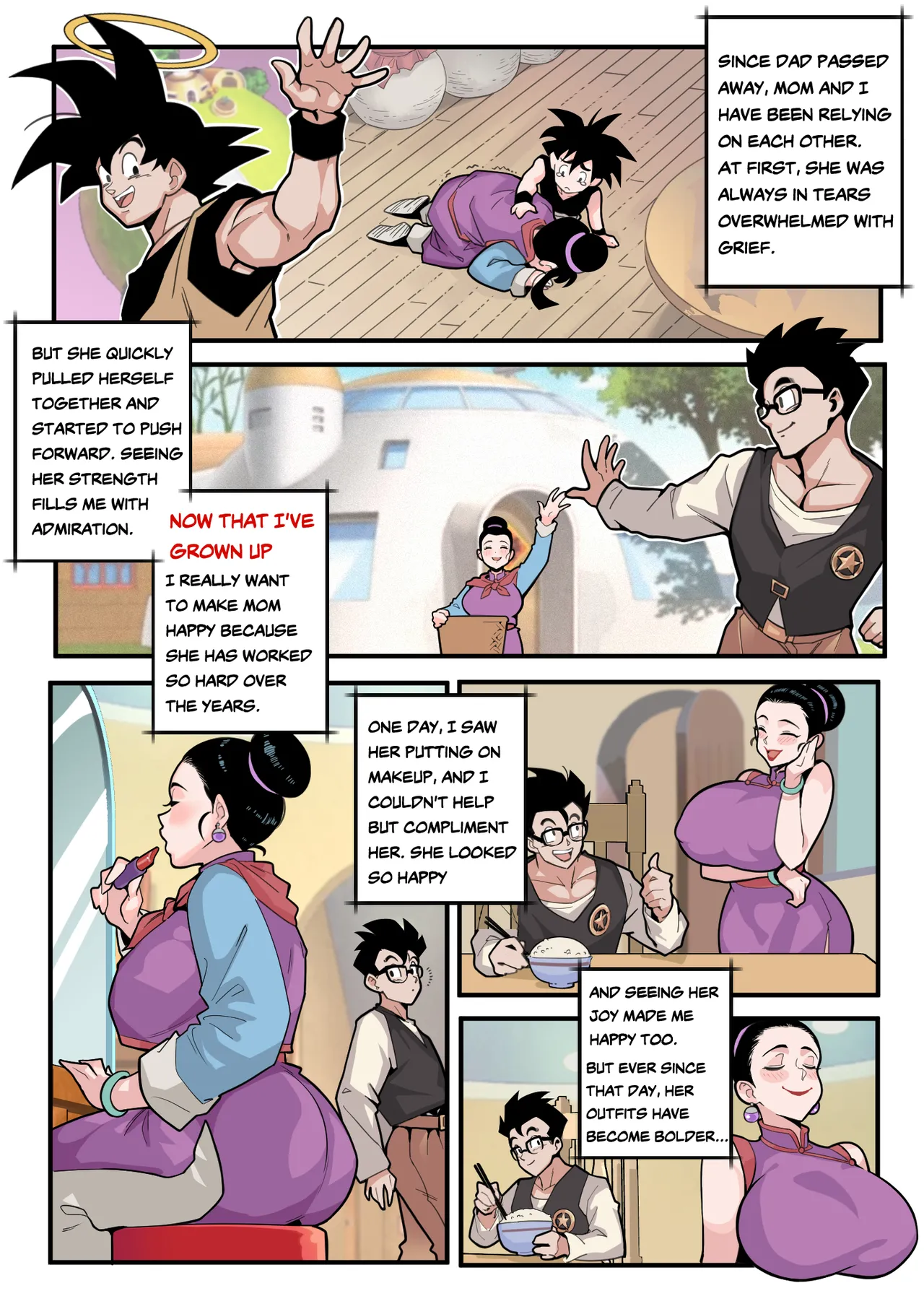 Milf Truck 5: Chichi &amp; Gohan Chapter 1 – page 2