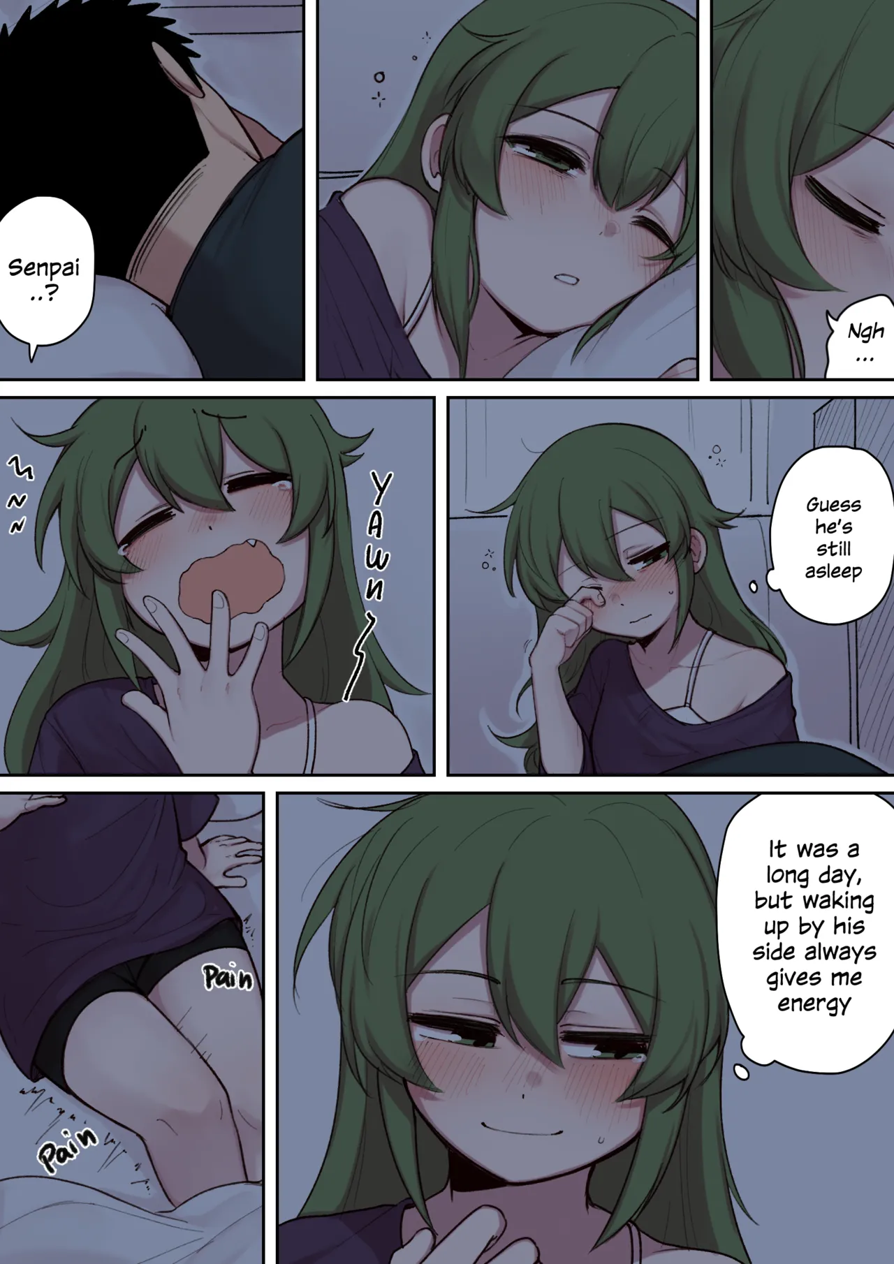 Midnight Snack🌙 (My Senpai is Annoying!) [English][complete] [PanQLAO] Chapter 1 – page 1