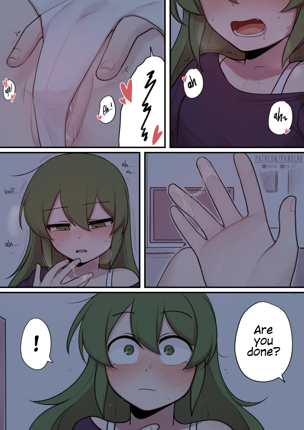 Midnight Snack🌙 (My Senpai is Annoying!) [English][complete] [PanQLAO] Chapter 1 – page 9
