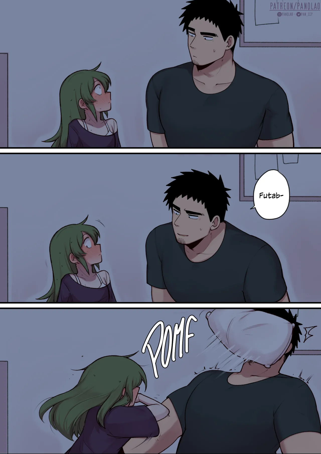 Midnight Snack🌙 (My Senpai is Annoying!) [English][complete] [PanQLAO] Chapter 1 – page 11