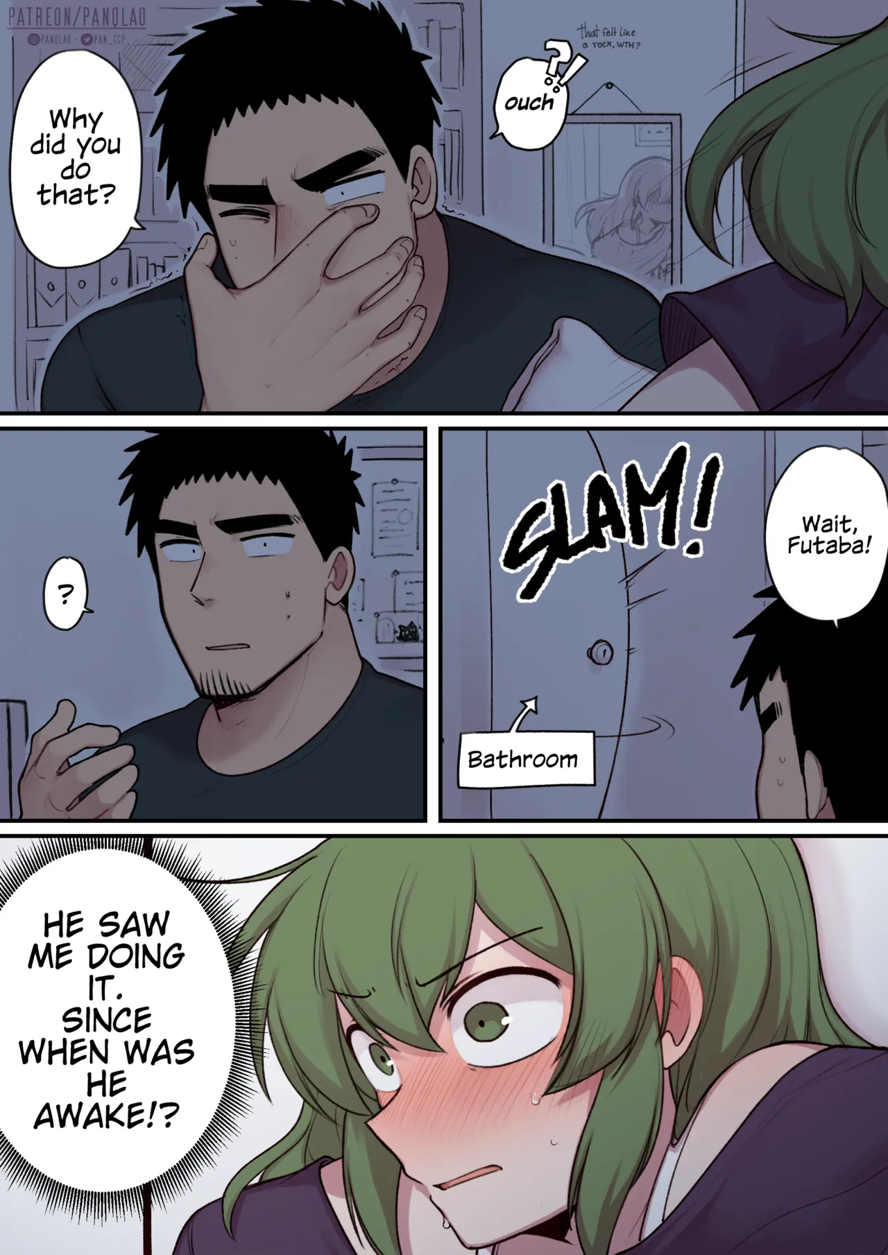 Midnight Snack🌙 (My Senpai is Annoying!) [English][complete] [PanQLAO] Chapter 1 – page 12