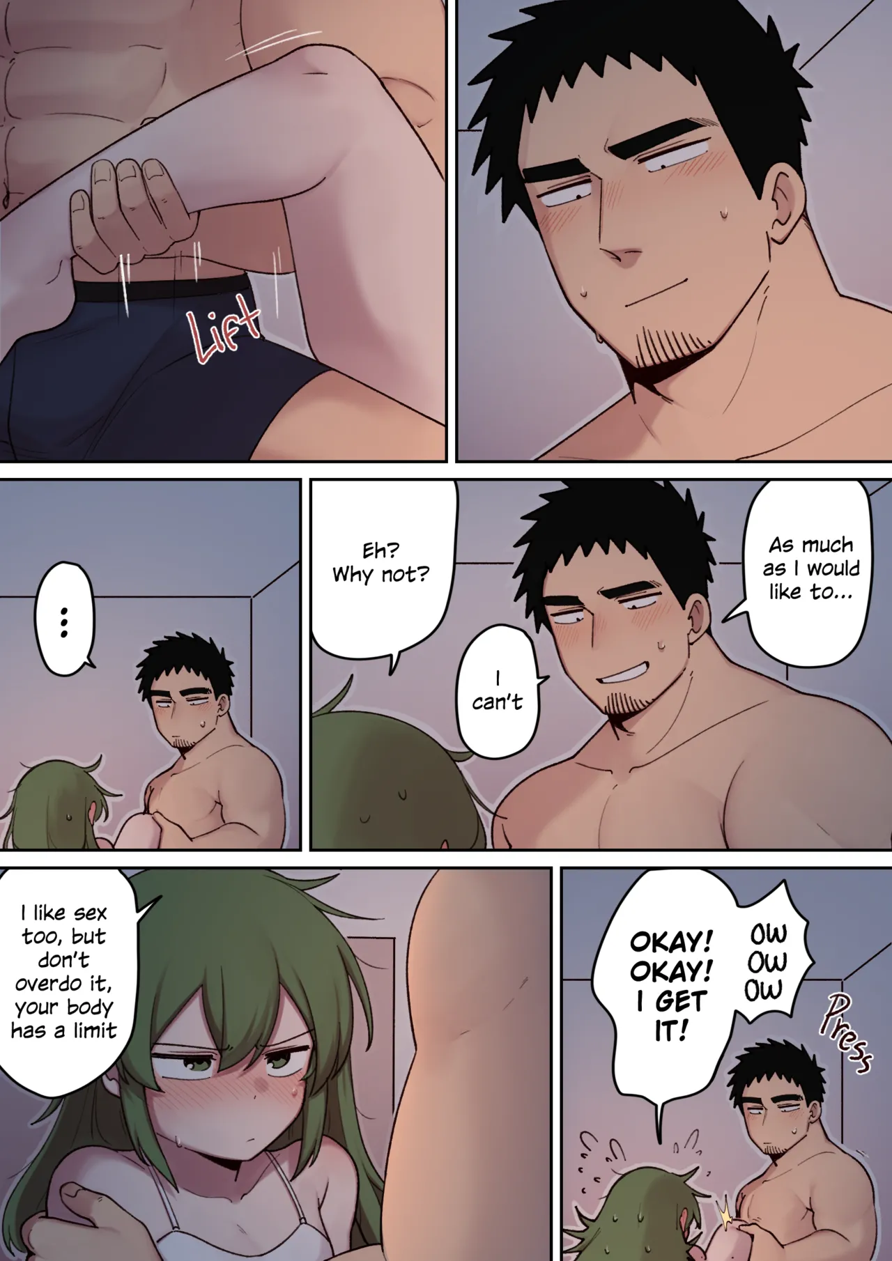 Midnight Snack🌙 (My Senpai is Annoying!) [English][complete] [PanQLAO] Chapter 1 – page 61