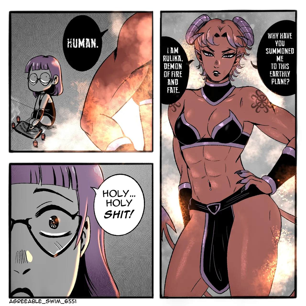 Demon Muscle Mommy [Agreeable_Swim_6551] Chapter 1 – page 2