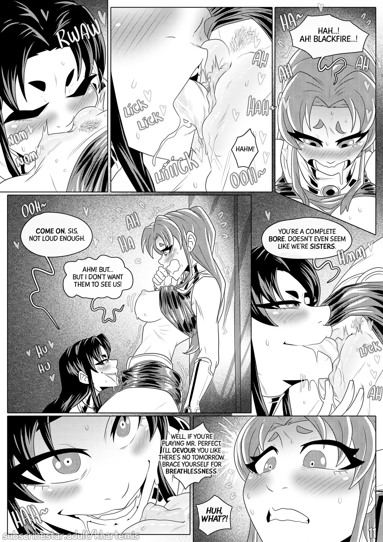 Starfire &amp; Blackfire: Fires Of Tamaran (Teen Titans) [Khartemis] Chapter 1 – page 13