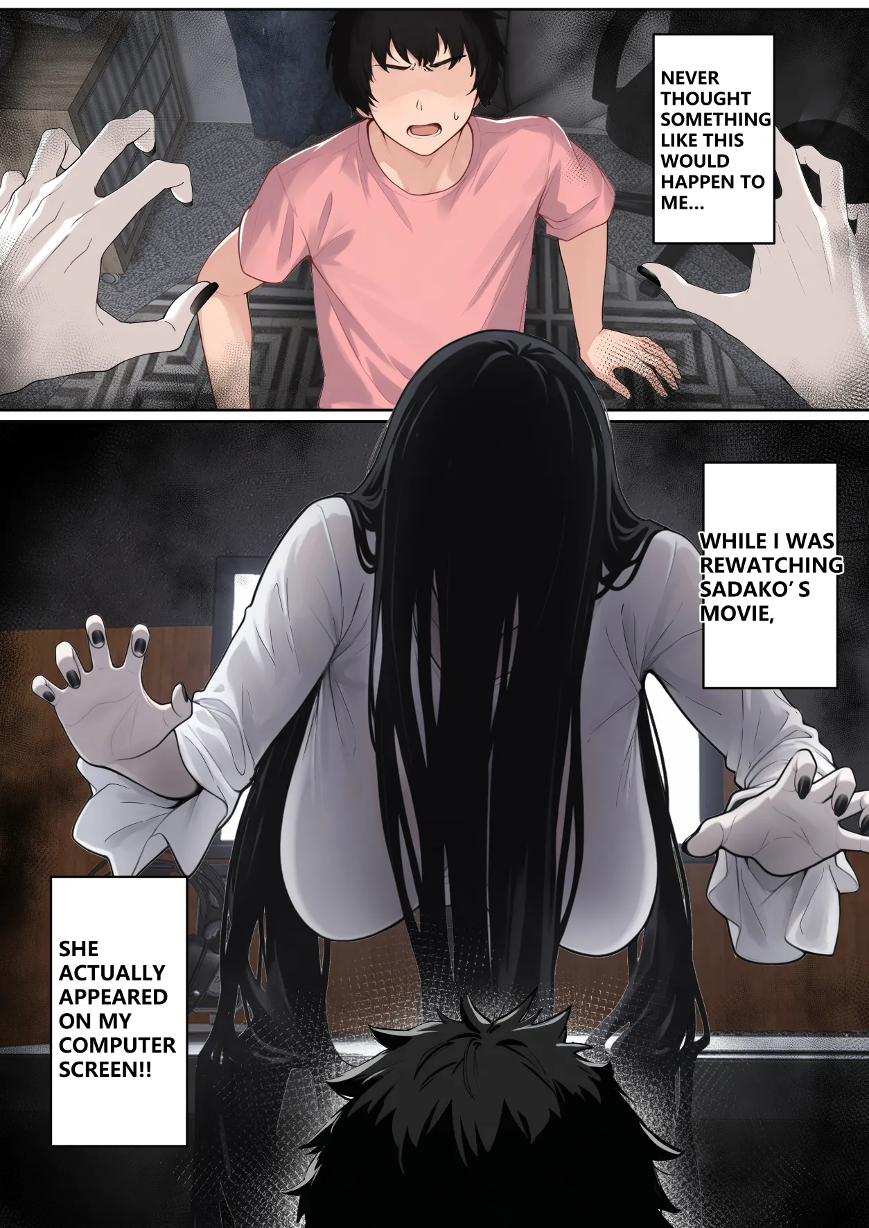 Regarding Sadako Getting Stuck On A Computer Screen [pz-x] Chapter 1 – page 2