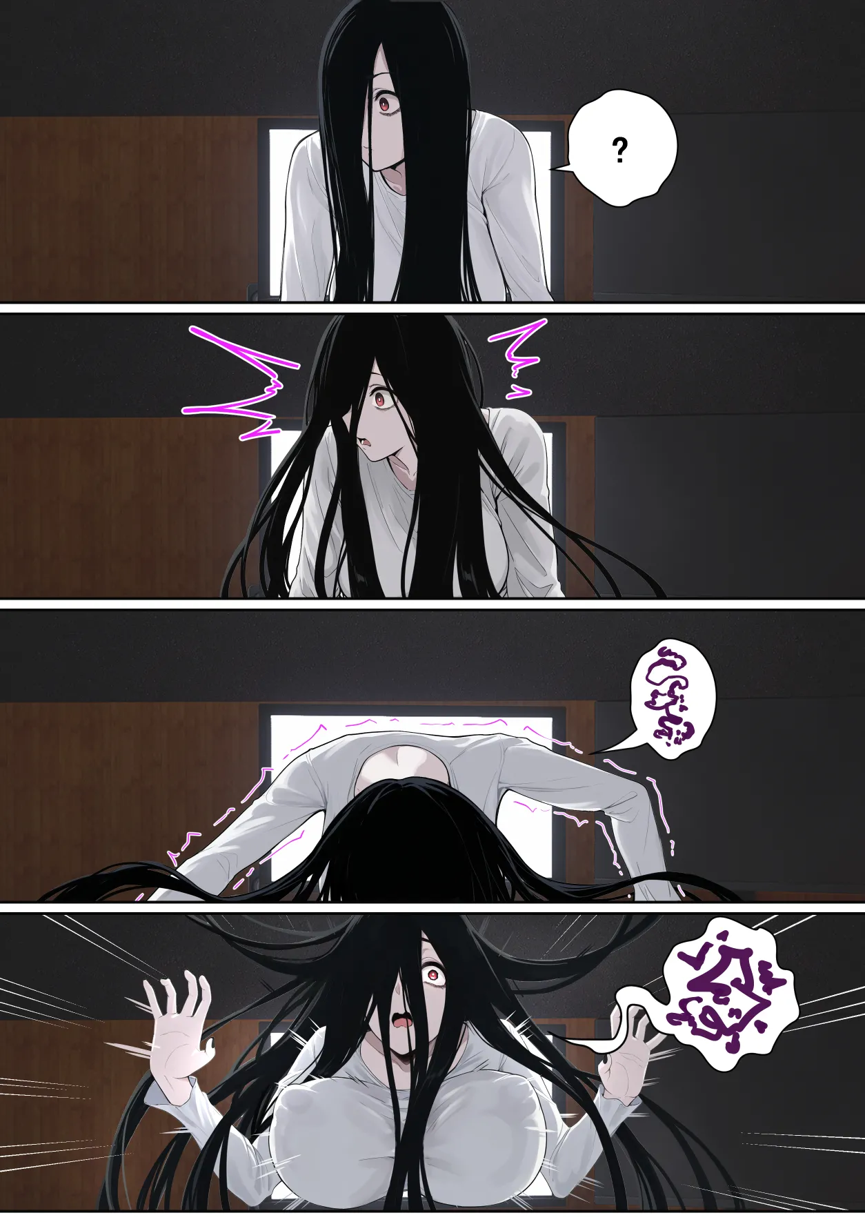 Regarding Sadako Getting Stuck On A Computer Screen [pz-x] Chapter 1 – page 13