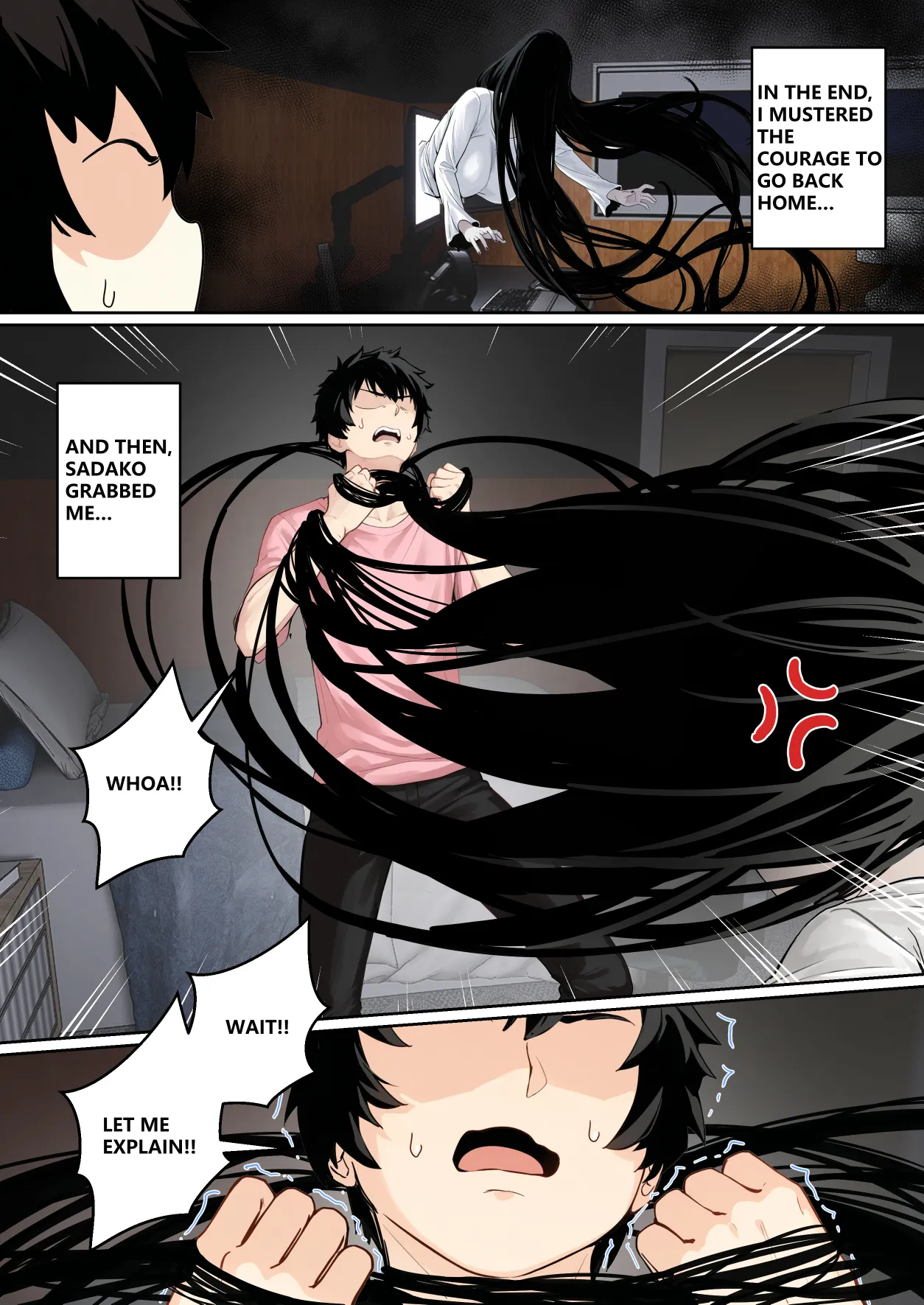 Regarding Sadako Getting Stuck On A Computer Screen [pz-x] Chapter 1 – page 21