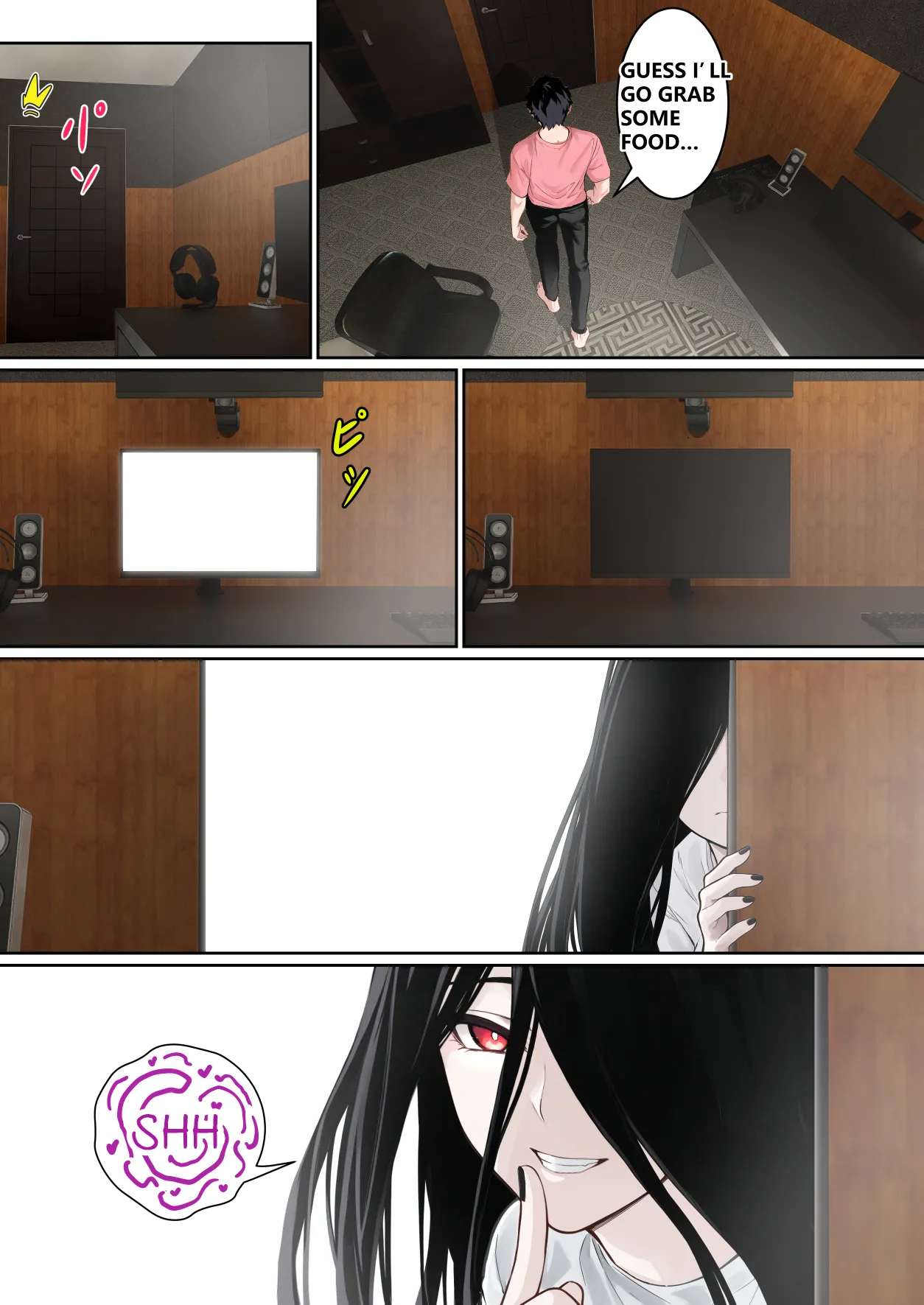 Regarding Sadako Getting Stuck On A Computer Screen [pz-x] Chapter 1 – page 57