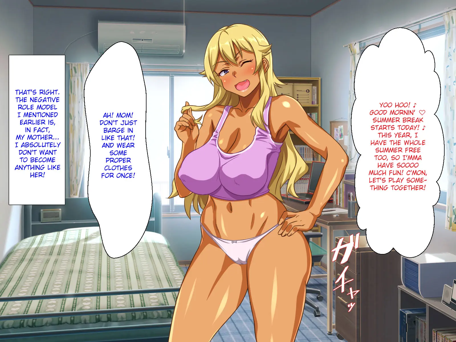 Gal Mama Bitch ni Makasenasai! | Leave It to Your Slutty Gyaru Mom! Chapter 1 – page 3