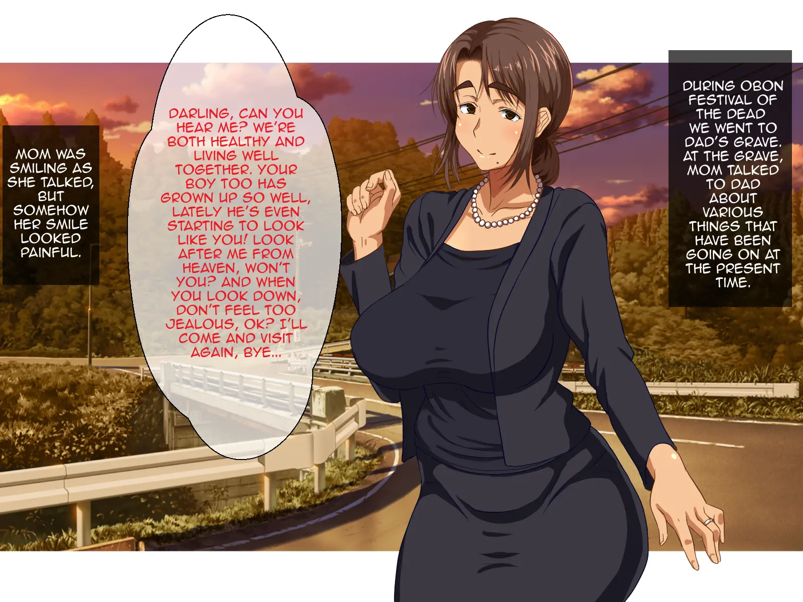 Doinaka no Natsuyasumi wa Kaa-chan to Asedaku Sex o Suru | Summertime Sweat Dripping Sex with Mother in the Boondocks Chapter 1 – page 61