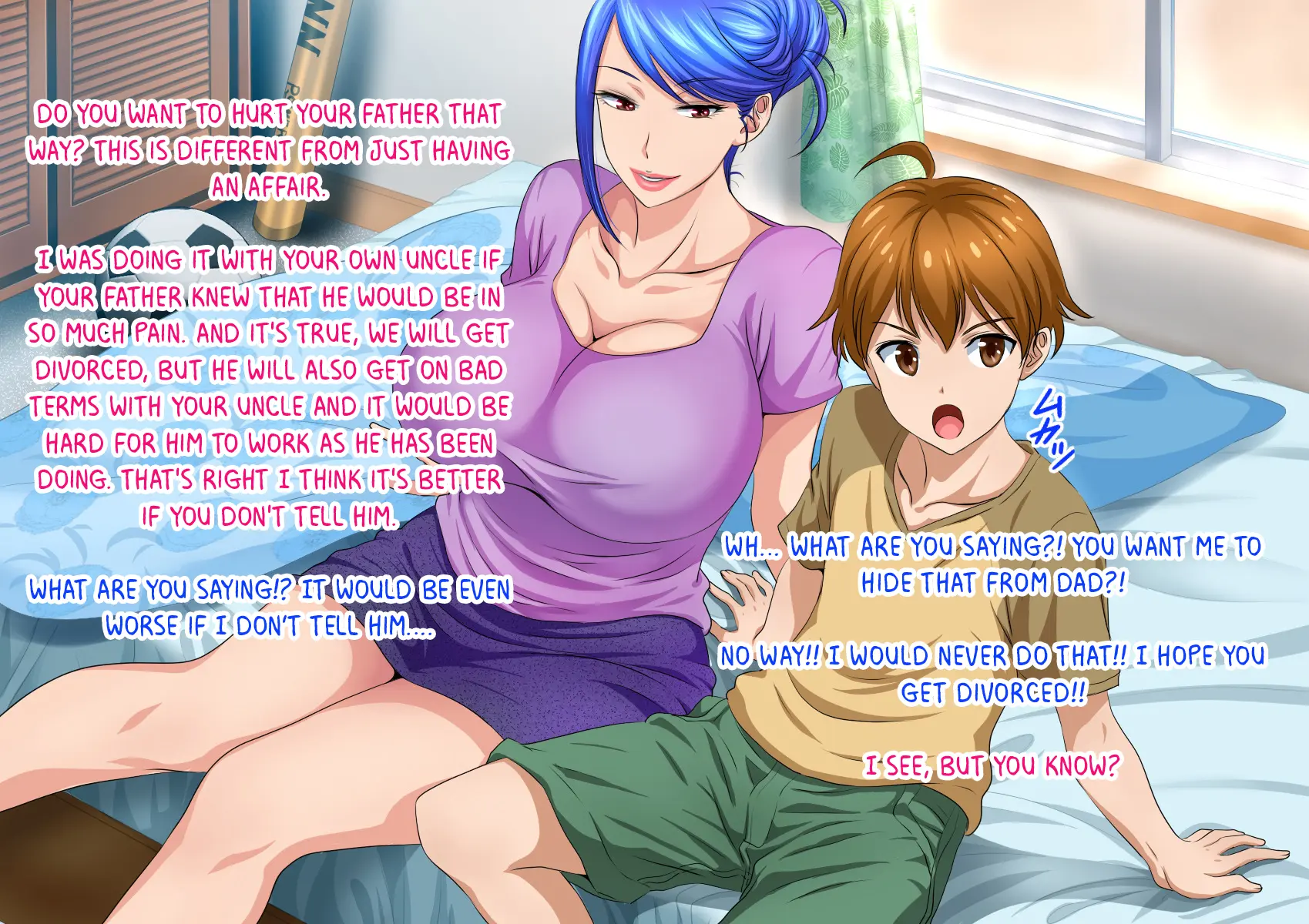 Musuko Kanzen Haiboku! Iyarashii Okaa-san no Yuuwaku Kuchidome Sex Chapter 1 – page 20