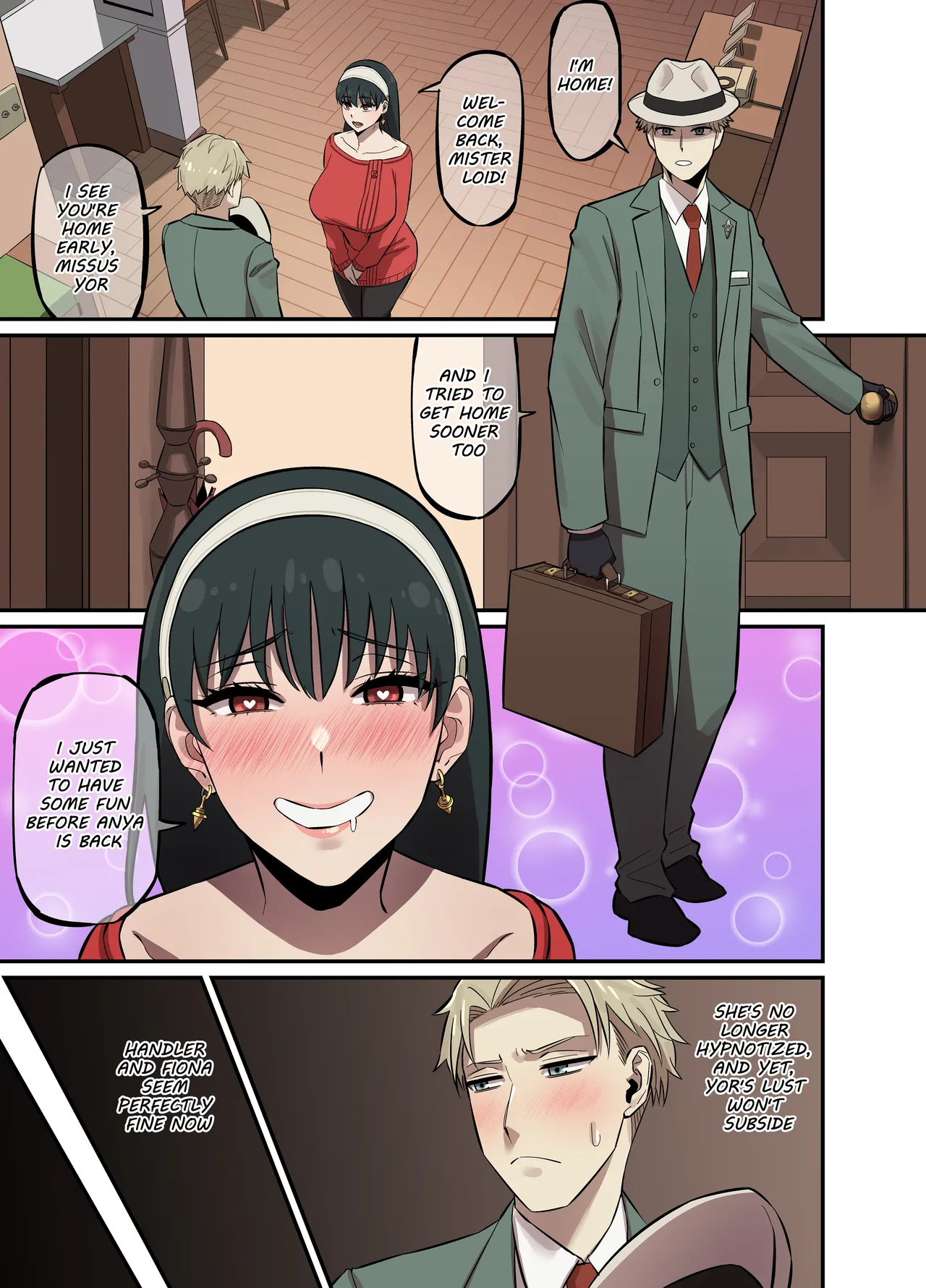 CRAZY SEX LIFE OF THE FORGER FAMILY (SPY X FAMILY) [AKAIMELON] Chapter 1 – page 1
