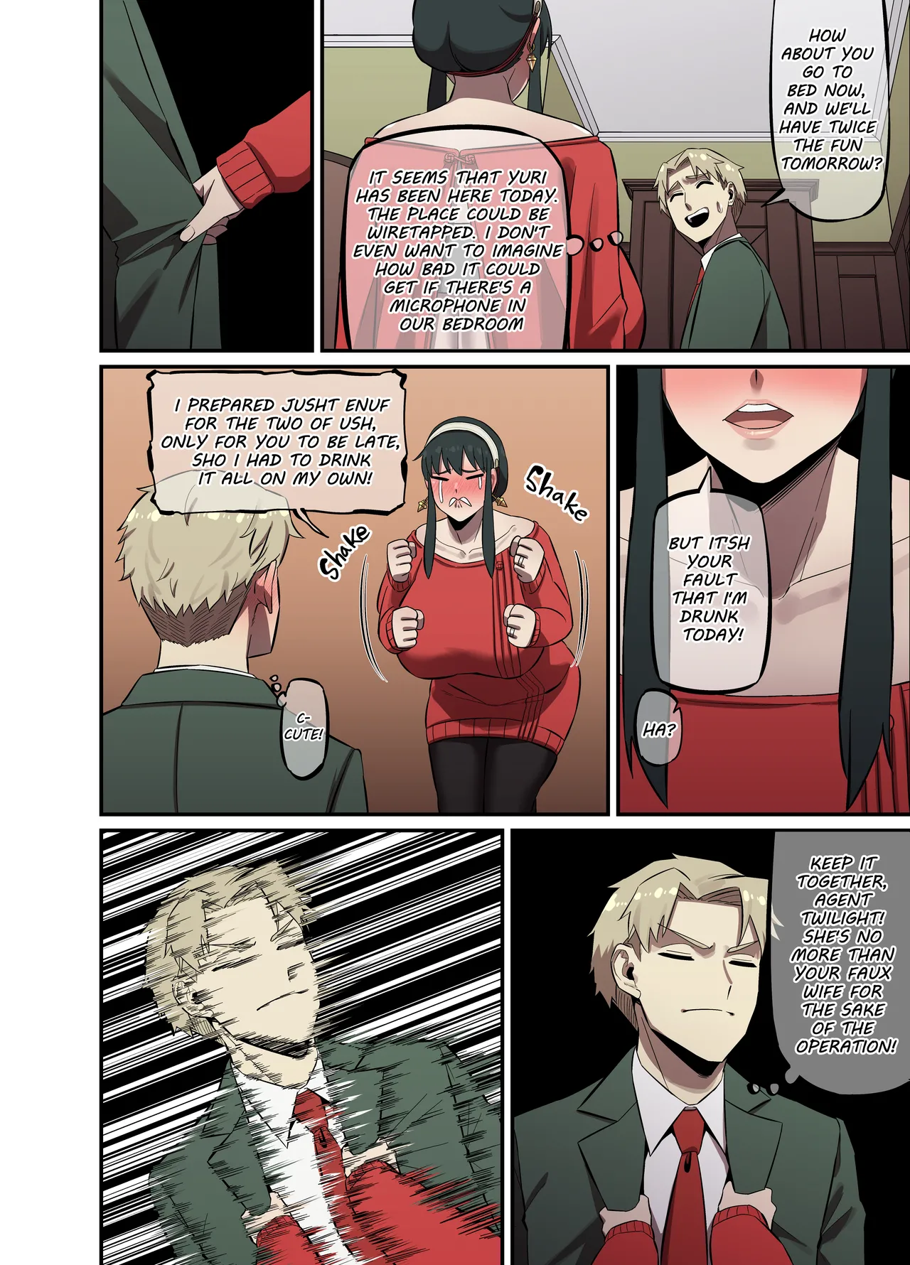 CRAZY SEX LIFE OF THE FORGER FAMILY (SPY X FAMILY) [AKAIMELON] Chapter 1 – page 23