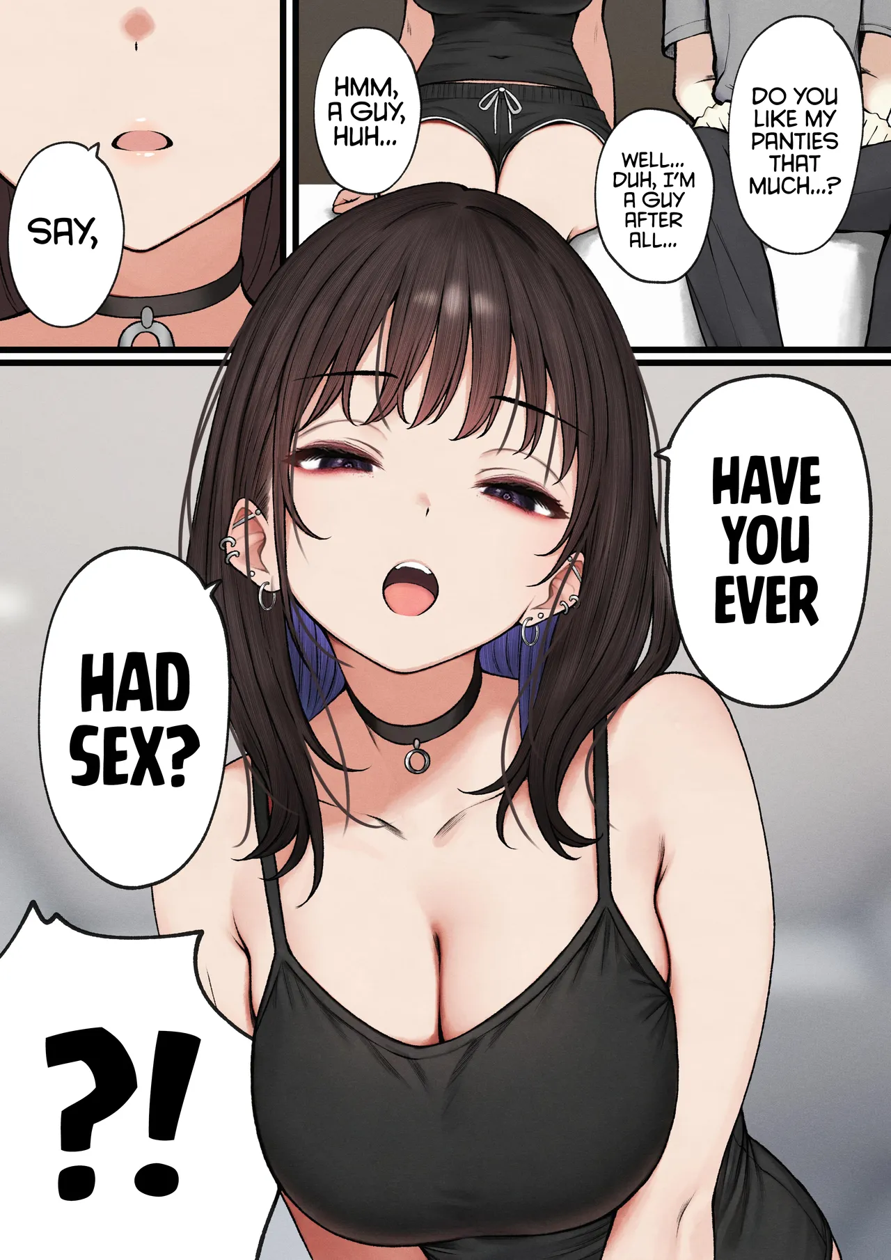 The story of how my bedroom became my gyaru childhood friend's fuck-room [SigMart (SigMa)] Chapter 1 – page 8