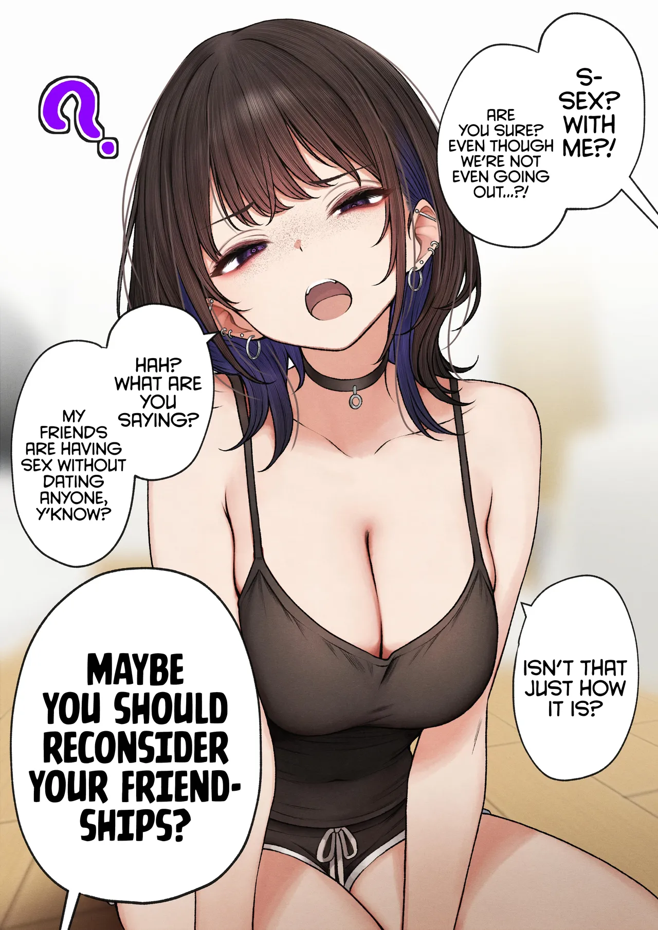 The story of how my bedroom became my gyaru childhood friend's fuck-room [SigMart (SigMa)] Chapter 1 – page 13