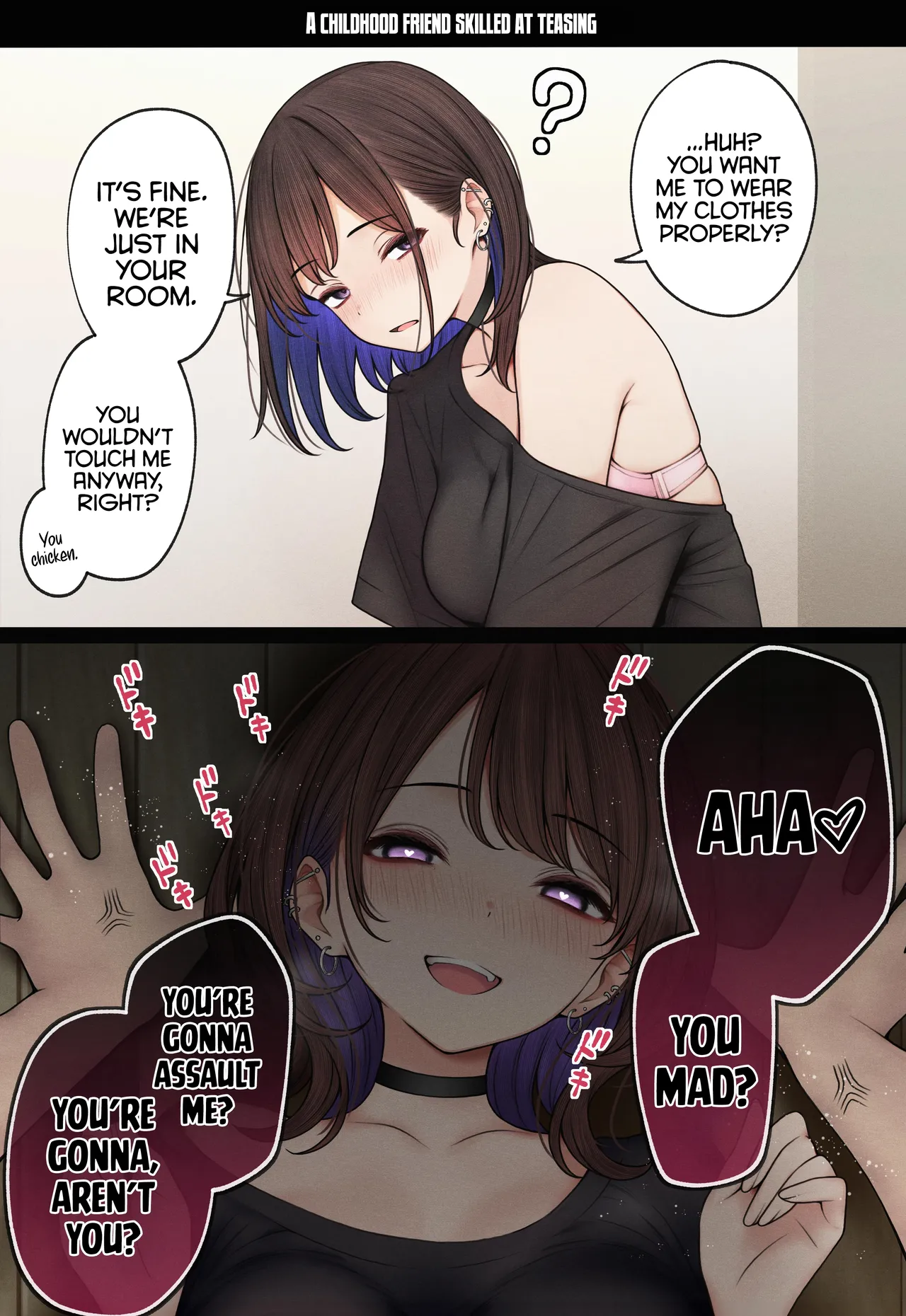 The story of how my bedroom became my gyaru childhood friend's fuck-room [SigMart (SigMa)] Chapter 1 – page 64