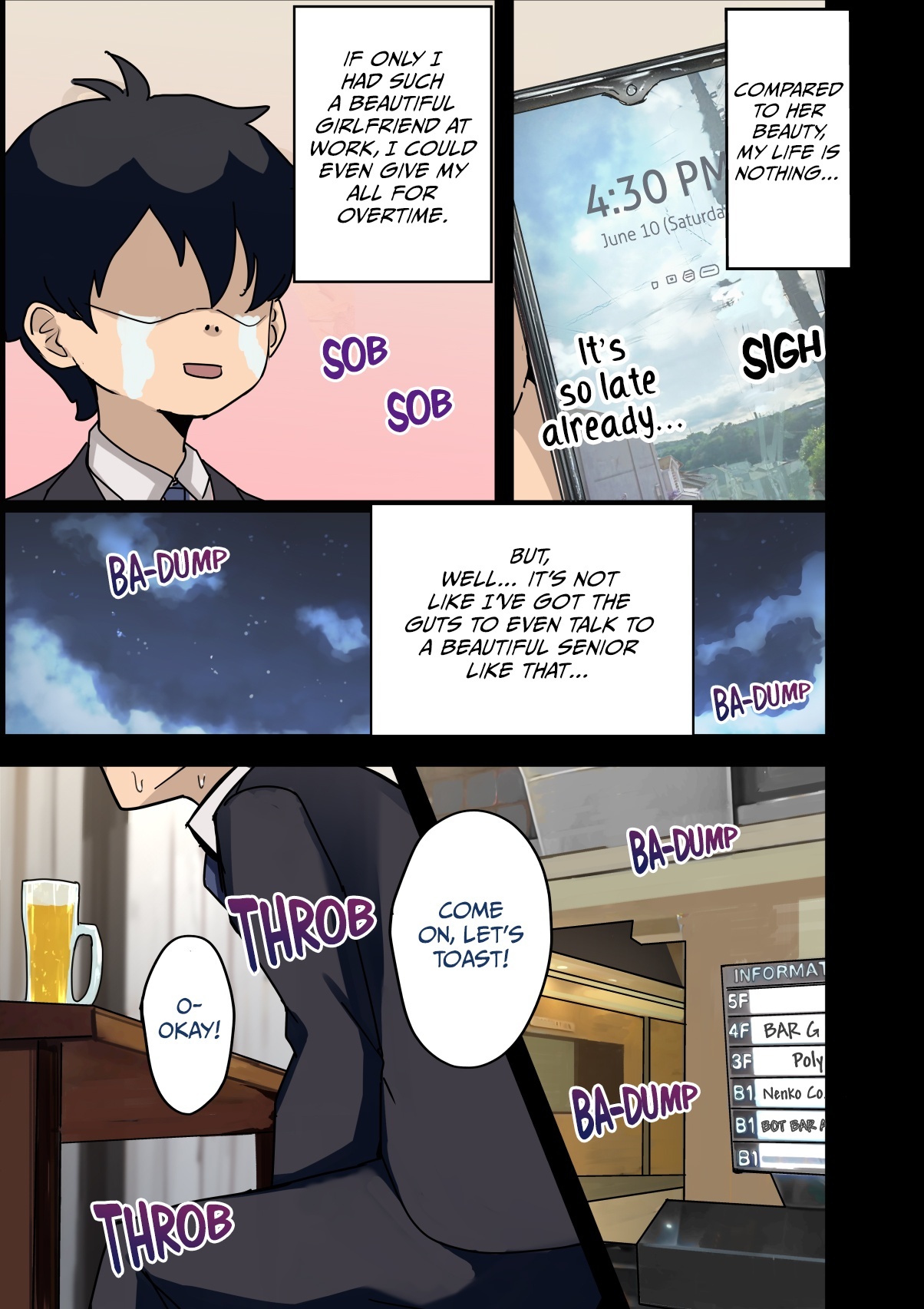 How I Got Lucky and Banged the Company's Madonna [Amatani Haruka] Chapter 1 – page 5