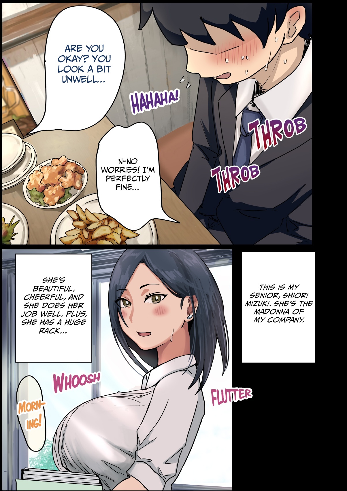 How I Got Lucky and Banged the Company's Madonna [Amatani Haruka] Chapter 1 – page 7