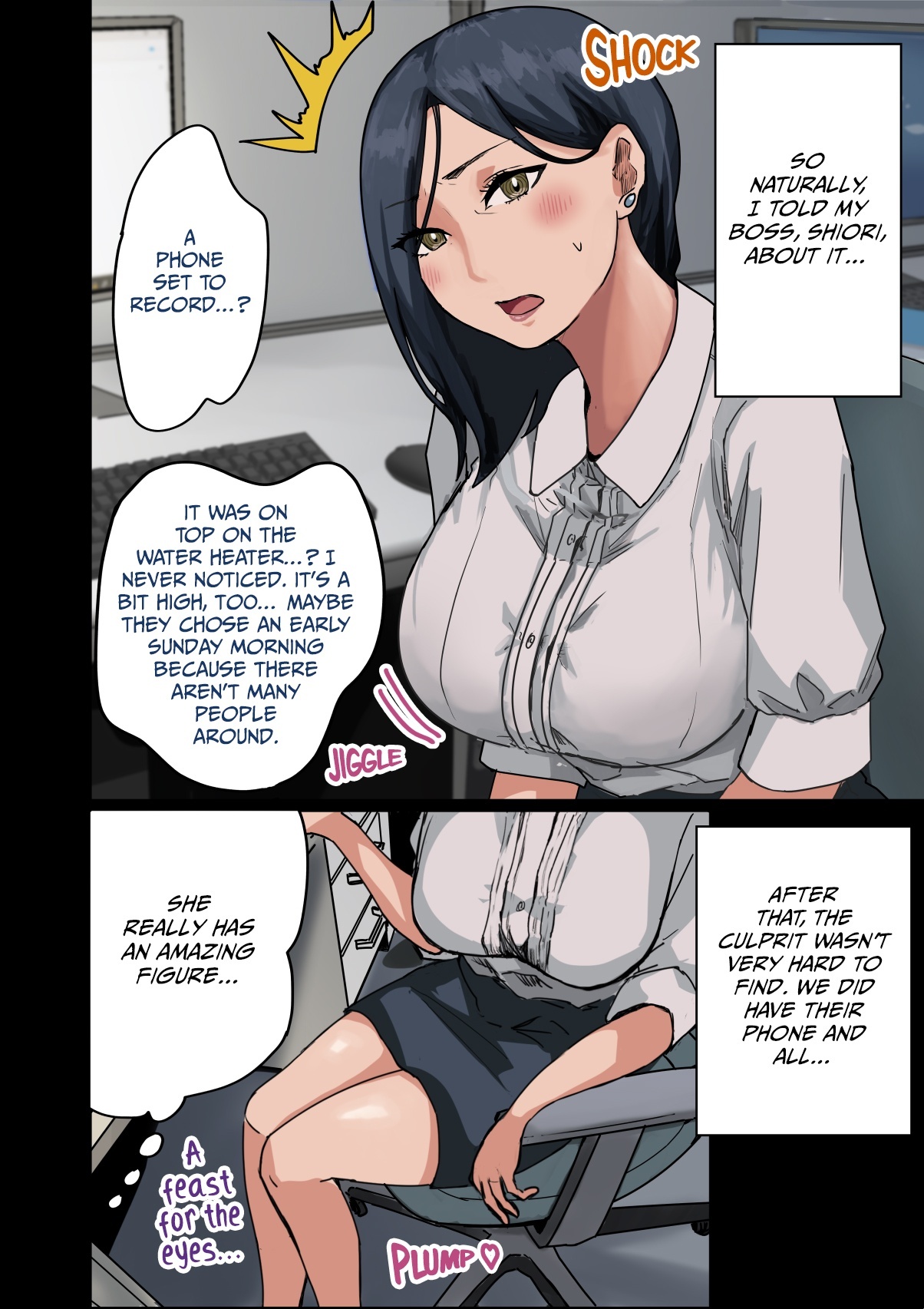 How I Got Lucky and Banged the Company's Madonna [Amatani Haruka] Chapter 1 – page 10