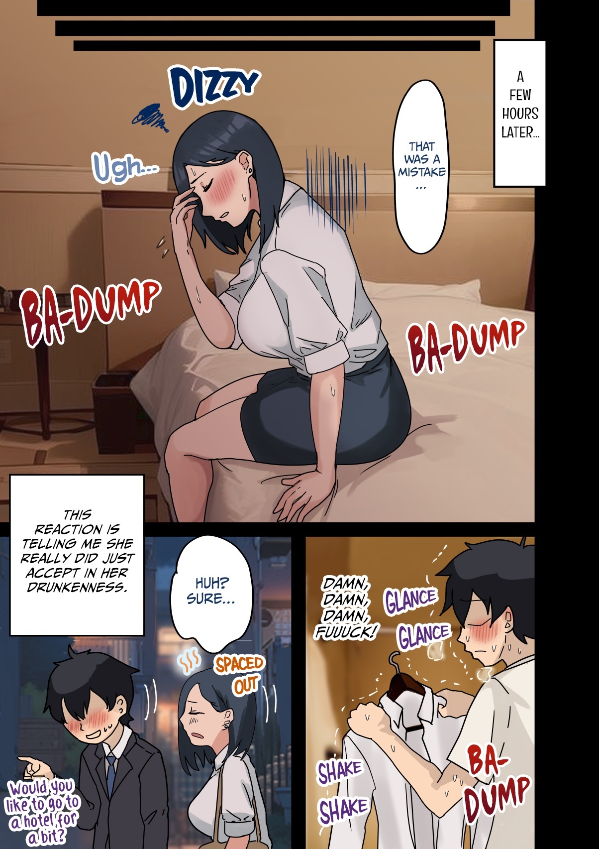 How I Got Lucky and Banged the Company's Madonna [Amatani Haruka] Chapter 1 – page 15