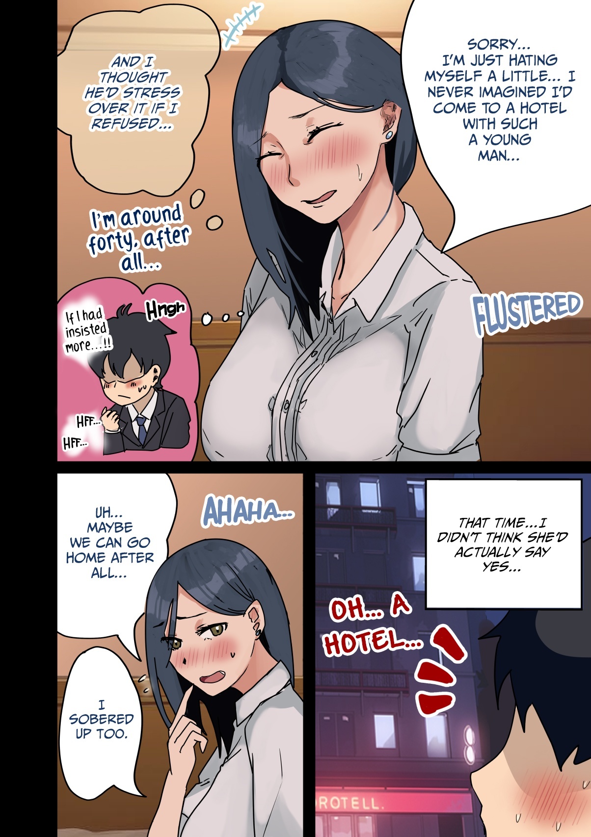 How I Got Lucky and Banged the Company's Madonna [Amatani Haruka] Chapter 1 – page 16