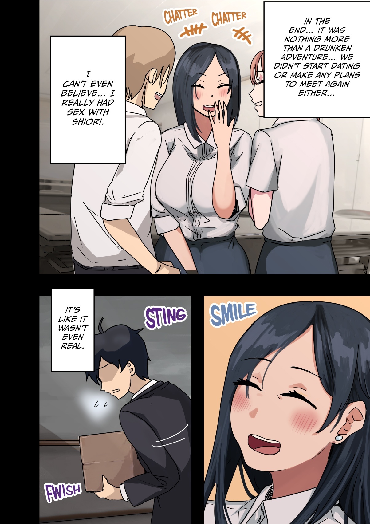 How I Got Lucky and Banged the Company's Madonna [Amatani Haruka] Chapter 1 – page 92