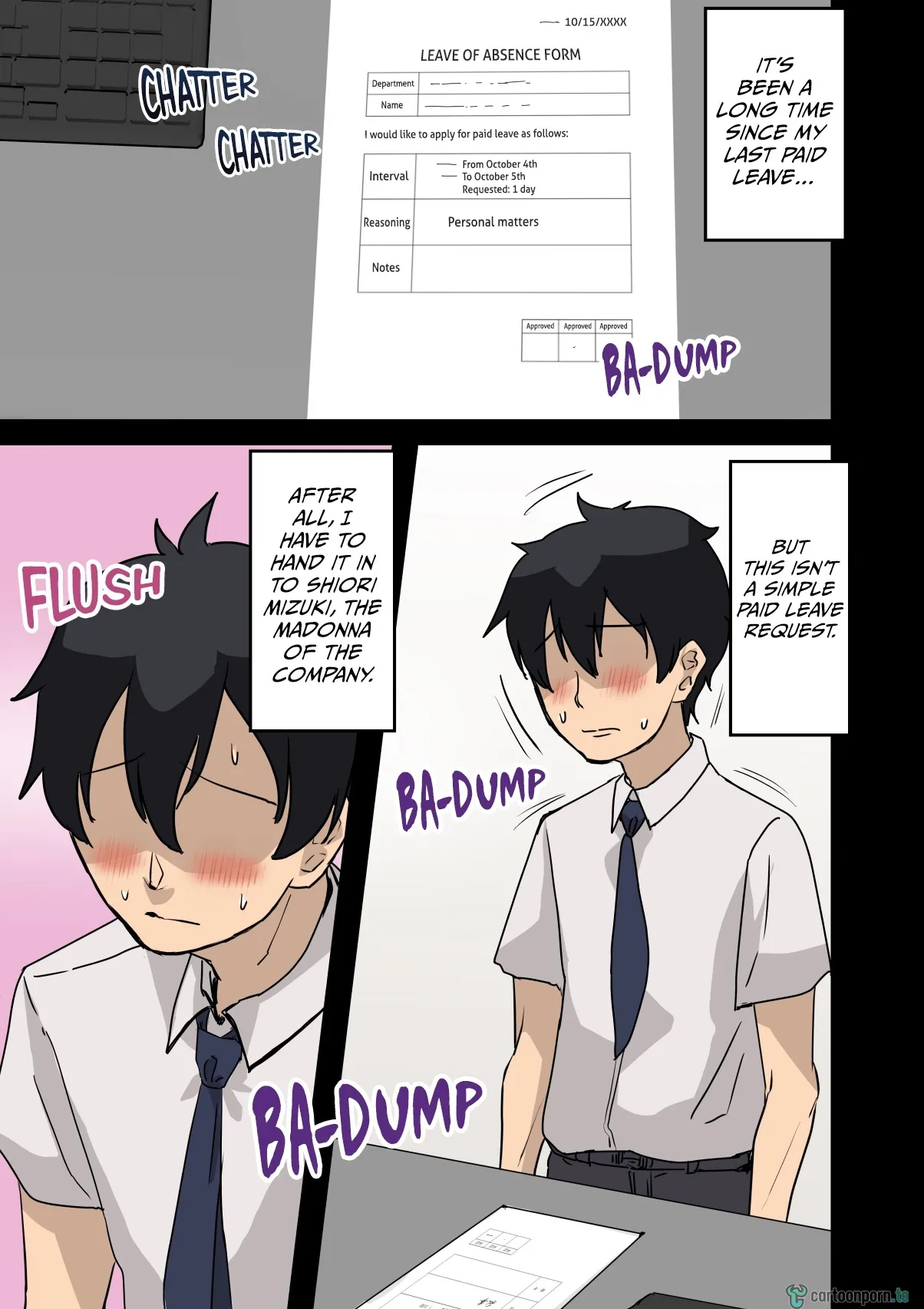 How I Got Lucky and Banged the Company's Madonna [Amatani Haruka] Chapter 2 – page 3
