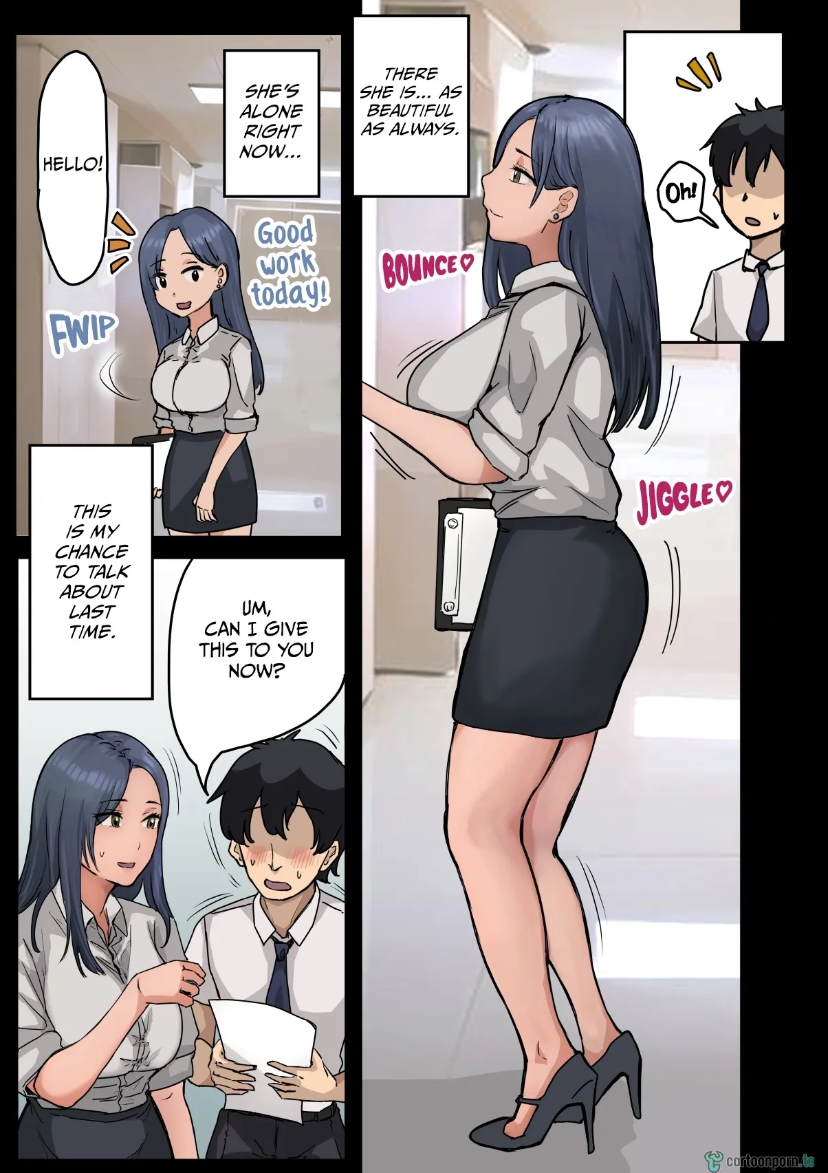 How I Got Lucky and Banged the Company's Madonna [Amatani Haruka] Chapter 2 – page 7