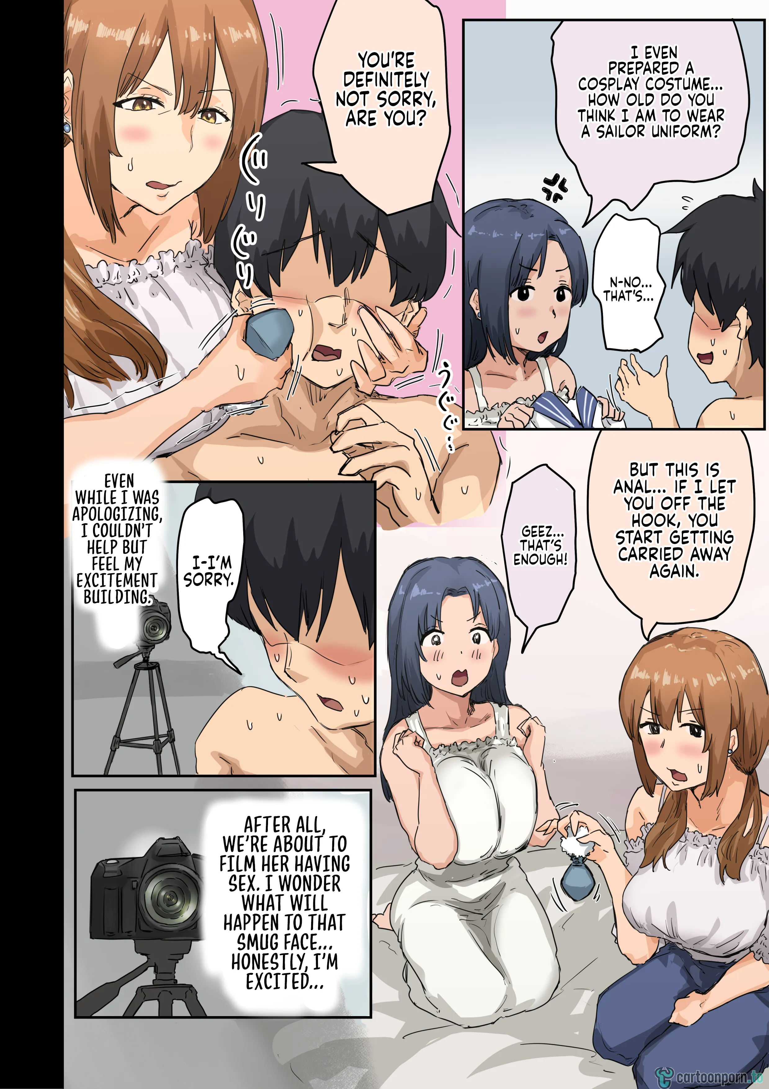 How I Got Lucky and Banged the Company's Madonna [Amatani Haruka] Chapter 4 – page 8