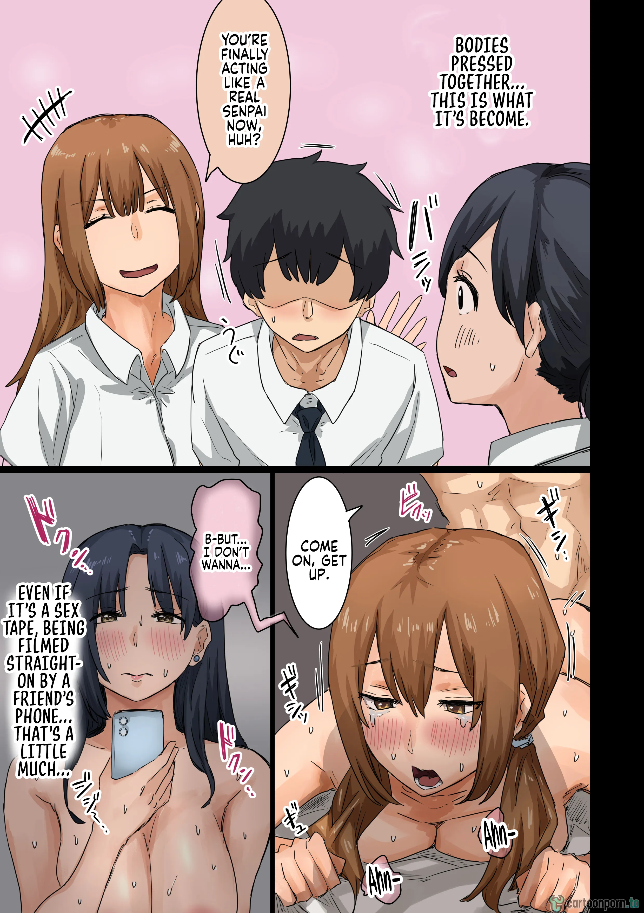 How I Got Lucky and Banged the Company's Madonna [Amatani Haruka] Chapter 4 – page 55