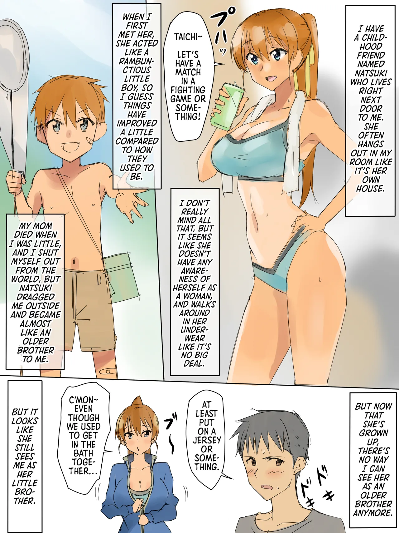 A Story About Using Hypnosis to Make the Childhood Friend Who Was Like an Older Brother to Me into My Lover [Circle Kagemusya (Kagemusya)] Chapter 1 – page 2