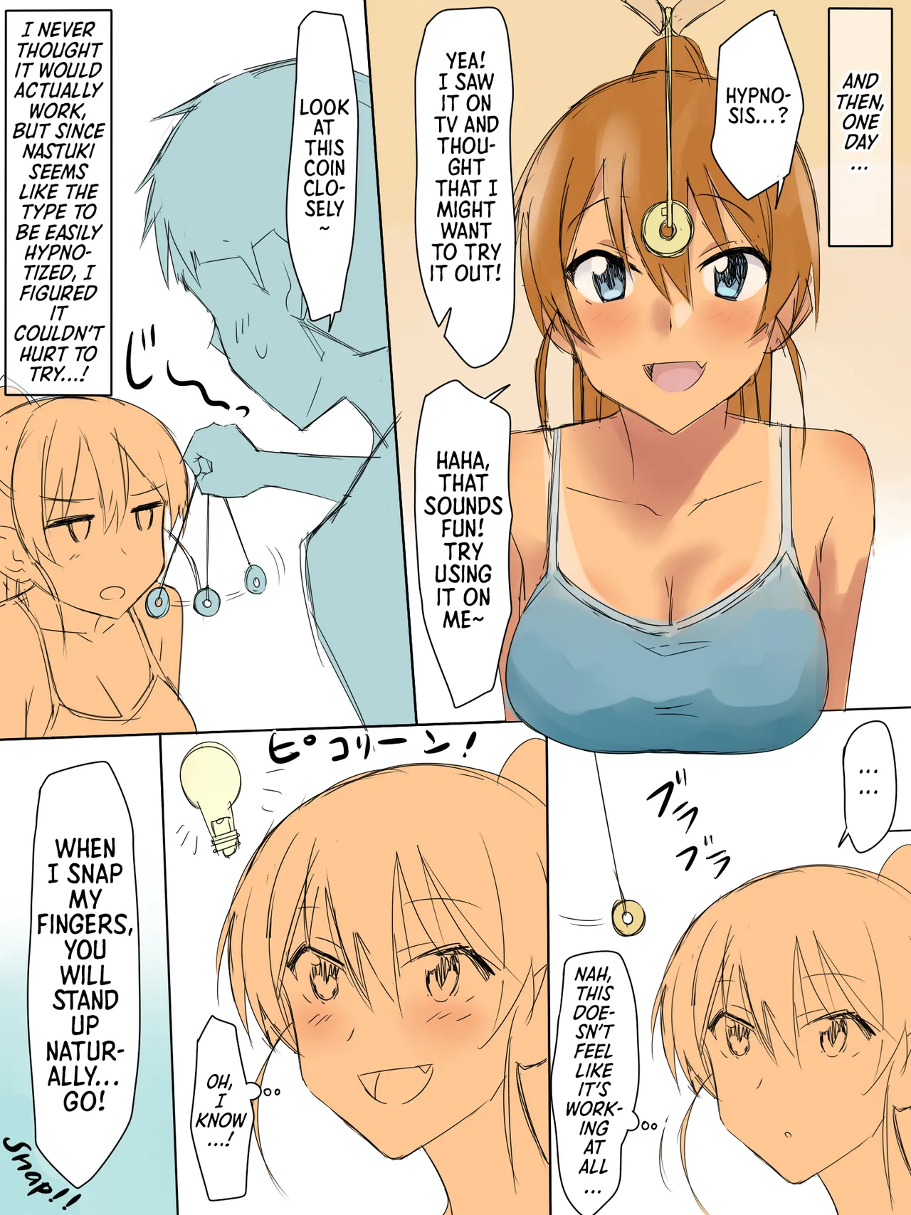A Story About Using Hypnosis to Make the Childhood Friend Who Was Like an Older Brother to Me into My Lover [Circle Kagemusya (Kagemusya)] Chapter 1 – page 3