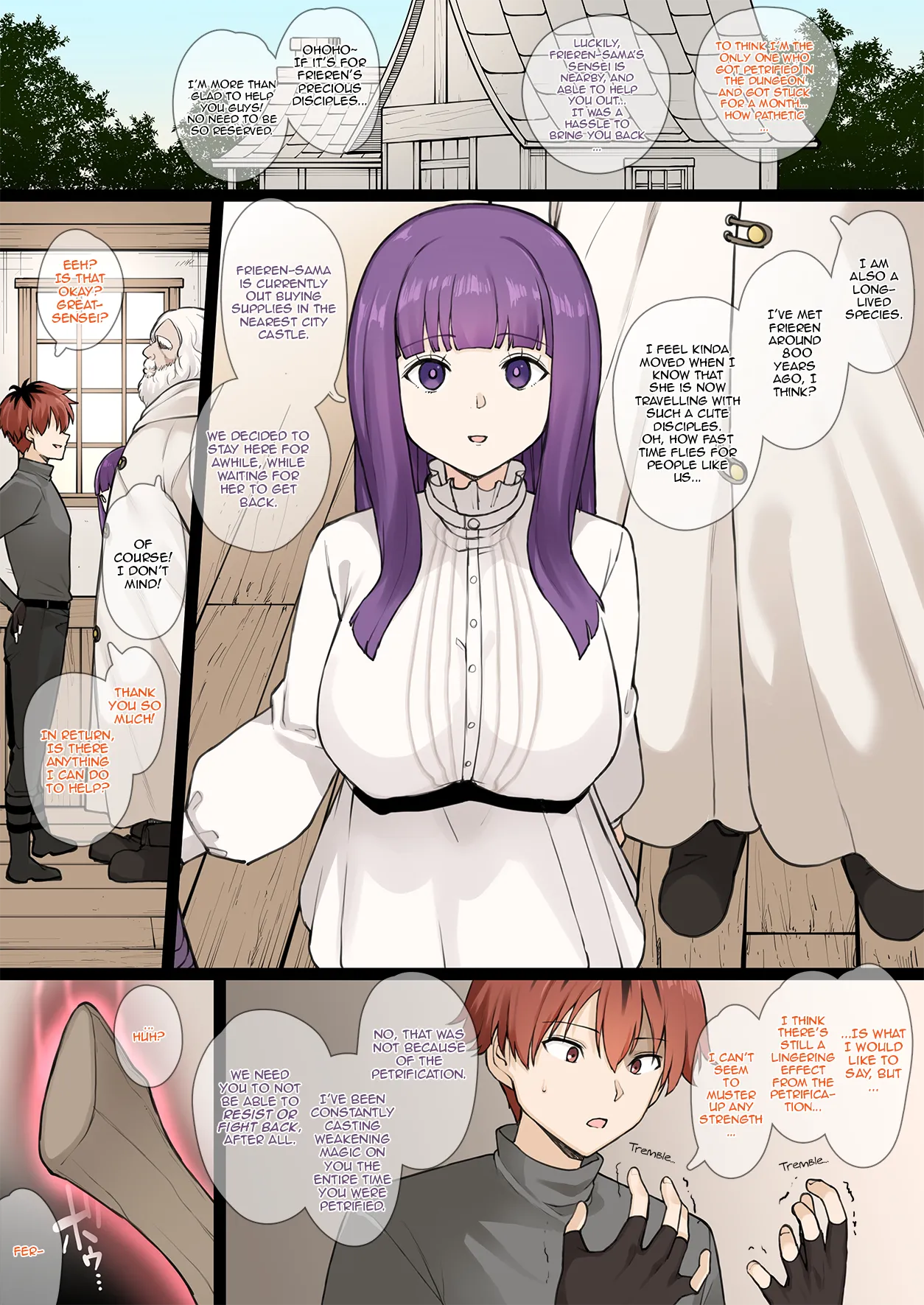 Fern NTR (Sousou no Frieren) [Terasu MC] Chapter 1 – page 1