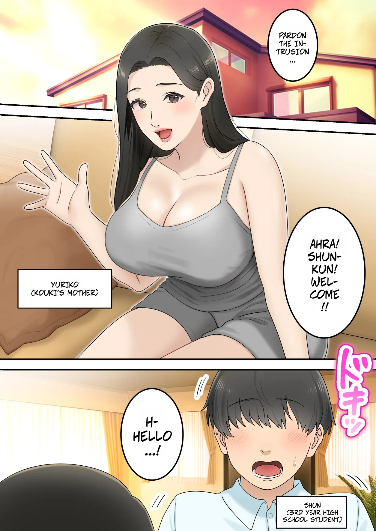 I Secretly Dated My Friend's Cute Mother [Yuriko Club] Chapter 1 – page 2