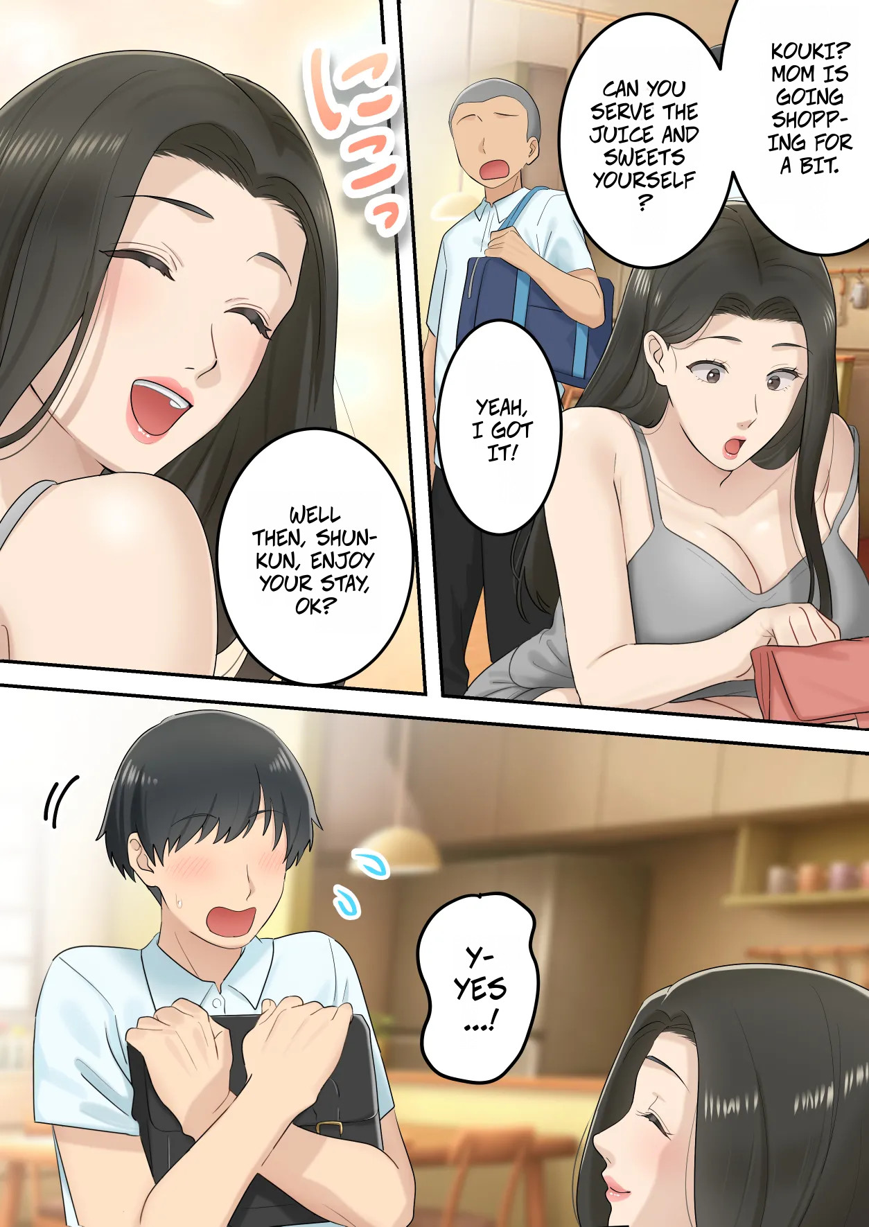 I Secretly Dated My Friend's Cute Mother [Yuriko Club] Chapter 1 – page 3