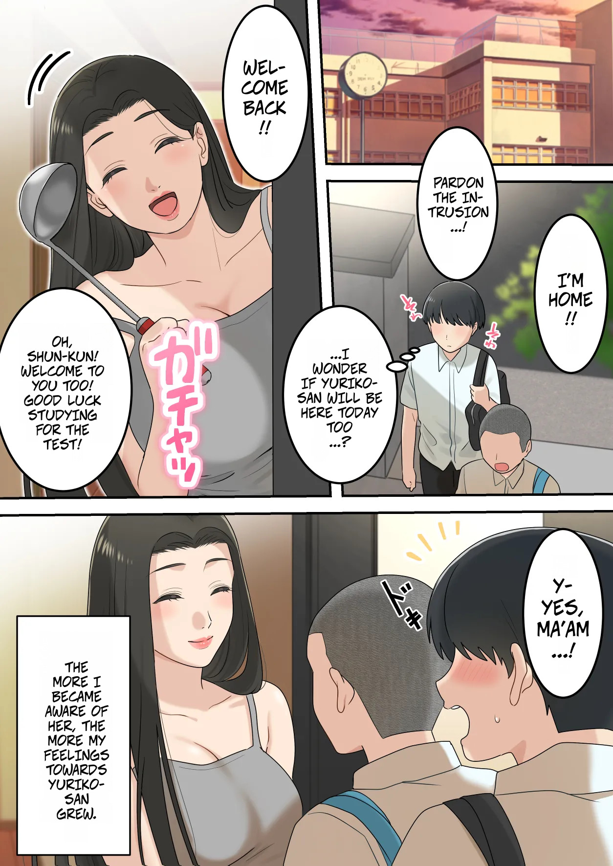 I Secretly Dated My Friend's Cute Mother [Yuriko Club] Chapter 1 – page 7