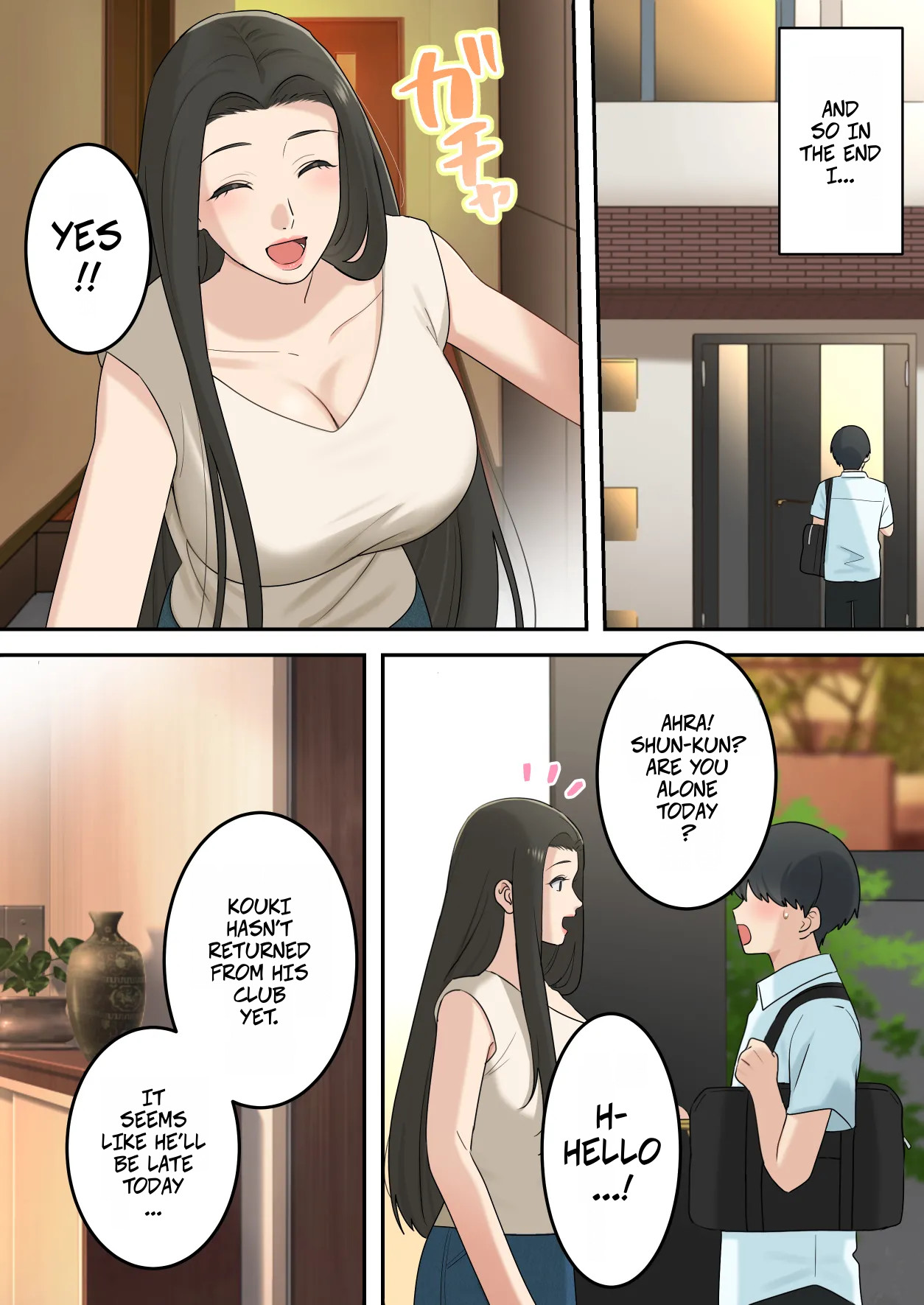I Secretly Dated My Friend's Cute Mother [Yuriko Club] Chapter 1 – page 8