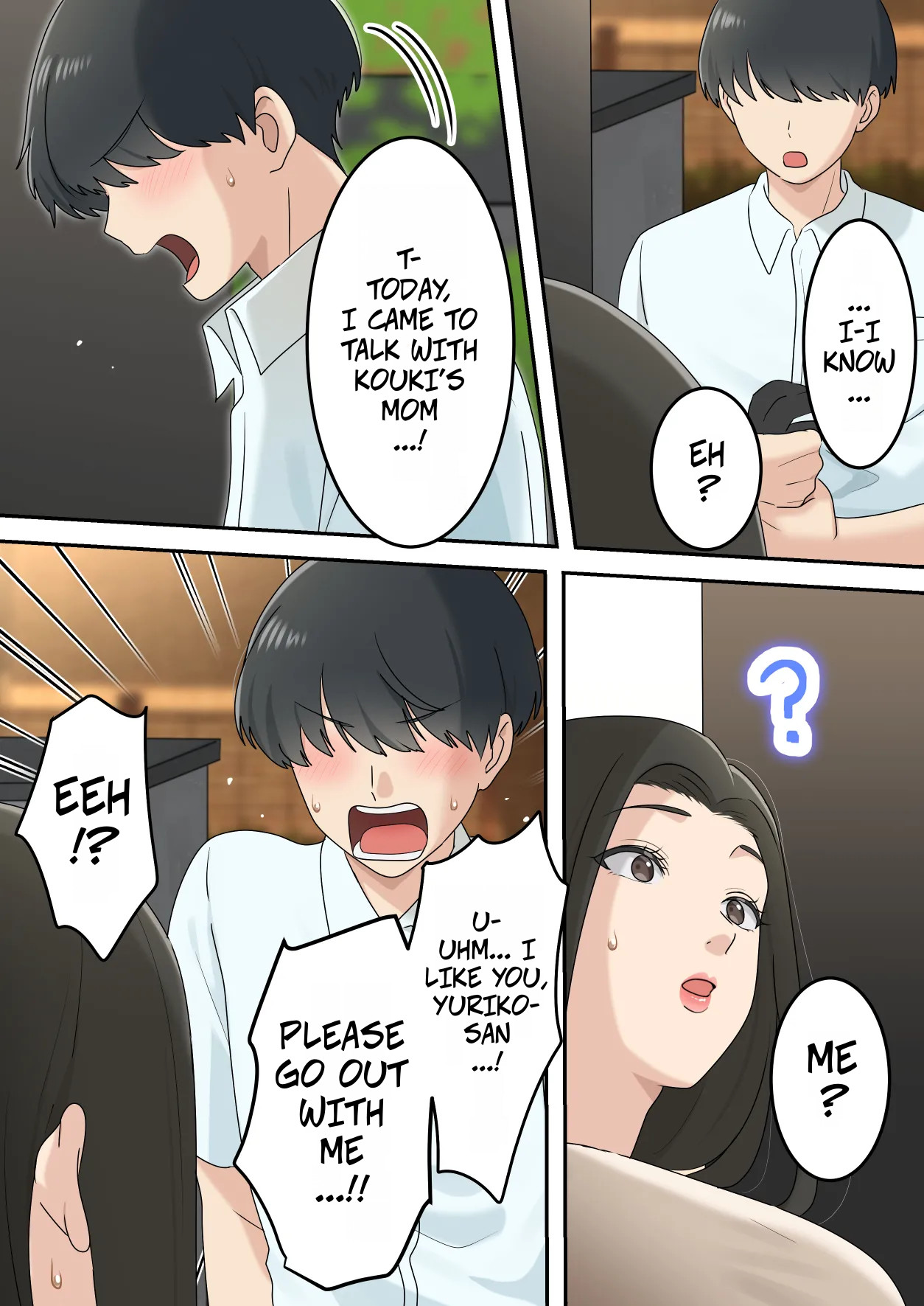 I Secretly Dated My Friend's Cute Mother [Yuriko Club] Chapter 1 – page 9