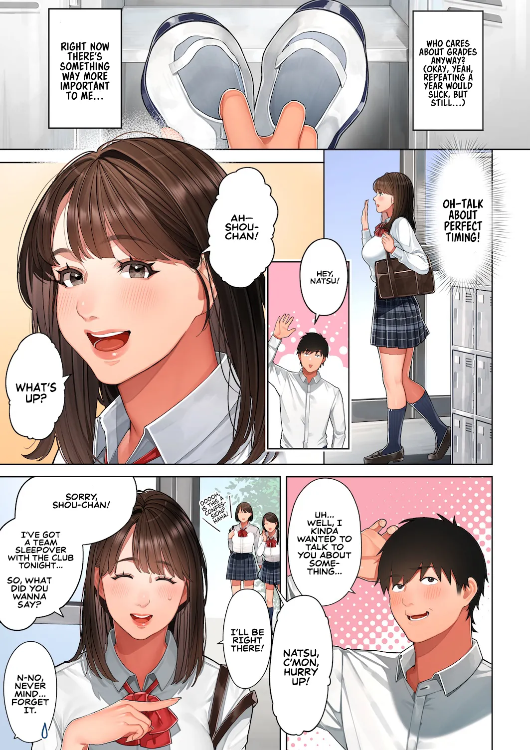 Kyouko, the Mother of My Childhood Friend [Sakura no Tomoru Hi e] Chapter 1 – page 4
