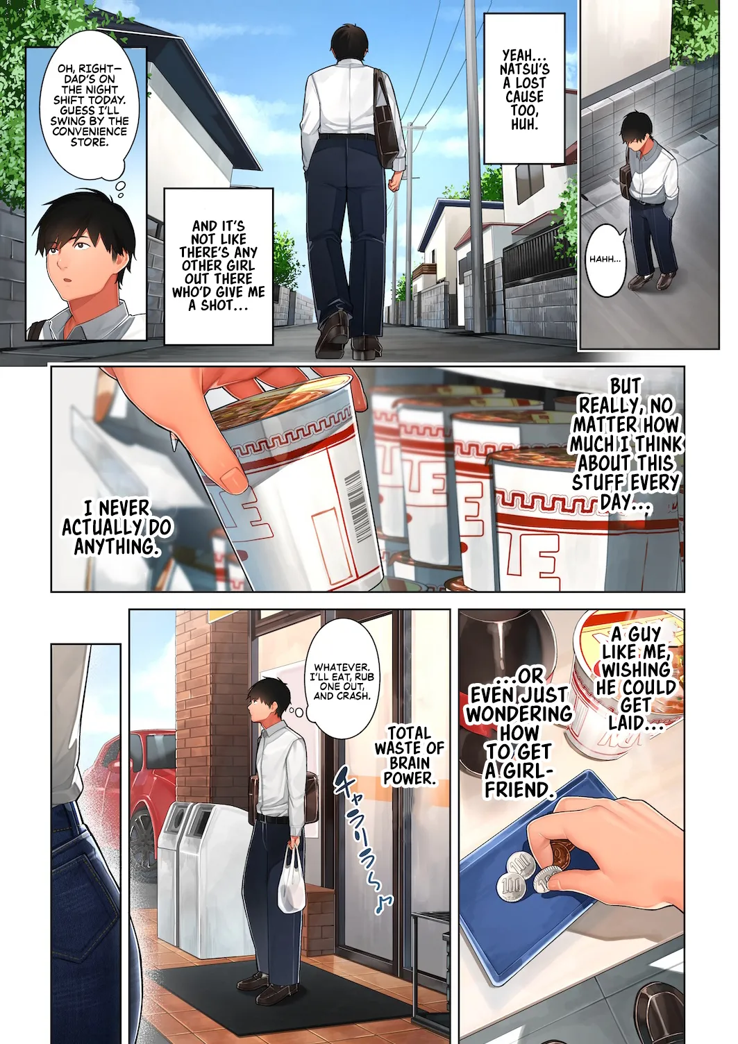 Kyouko, the Mother of My Childhood Friend [Sakura no Tomoru Hi e] Chapter 1 – page 5